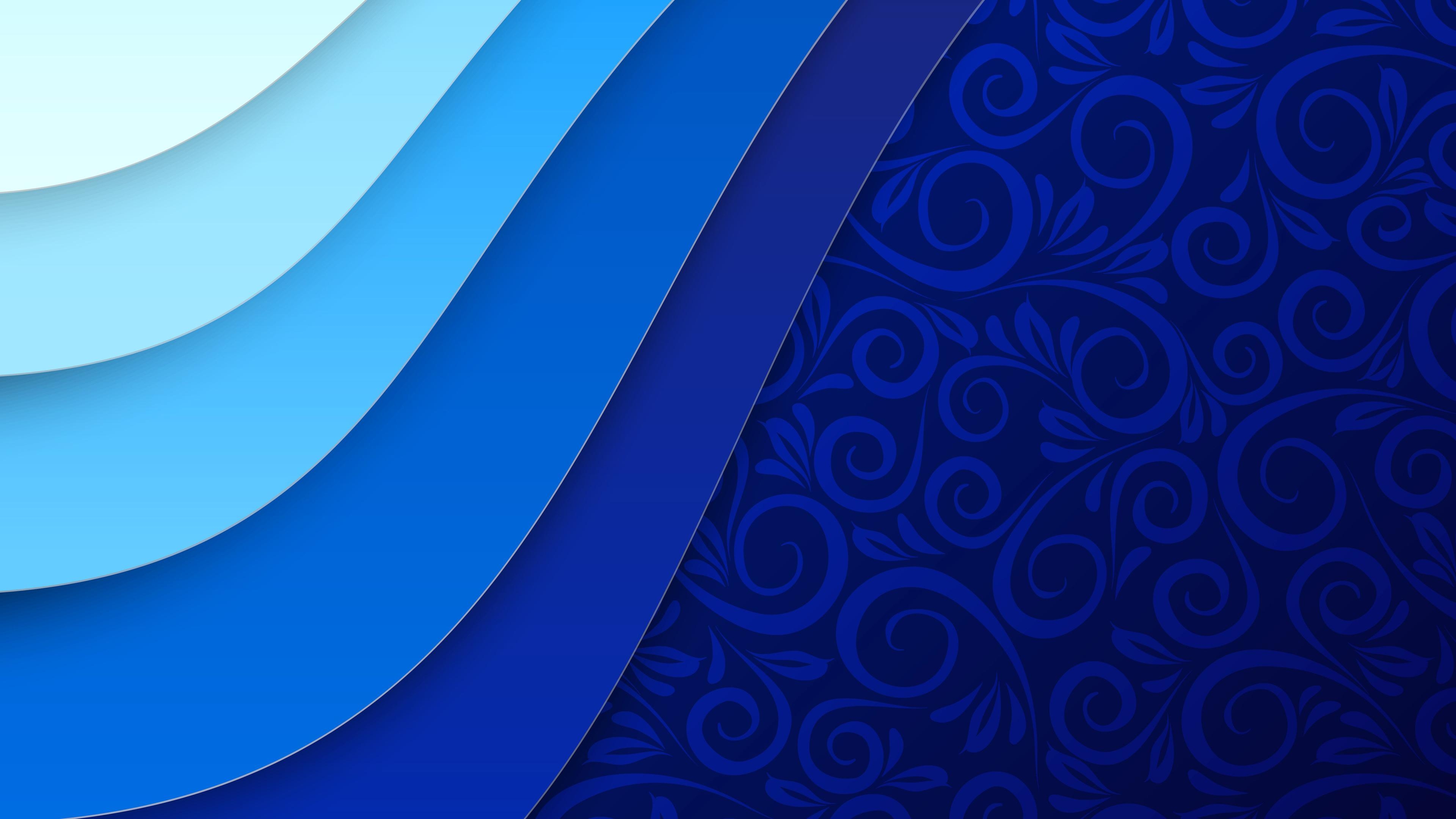 3840x2160 Wallpaper 4k Abstract Blue Texture 5k.pixel4k.com, Desktop