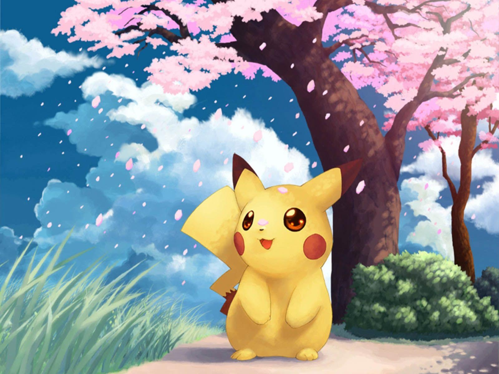 1600x1200 Collection of thousands of free Cute Pikachu Wallpaper from all, Desktop