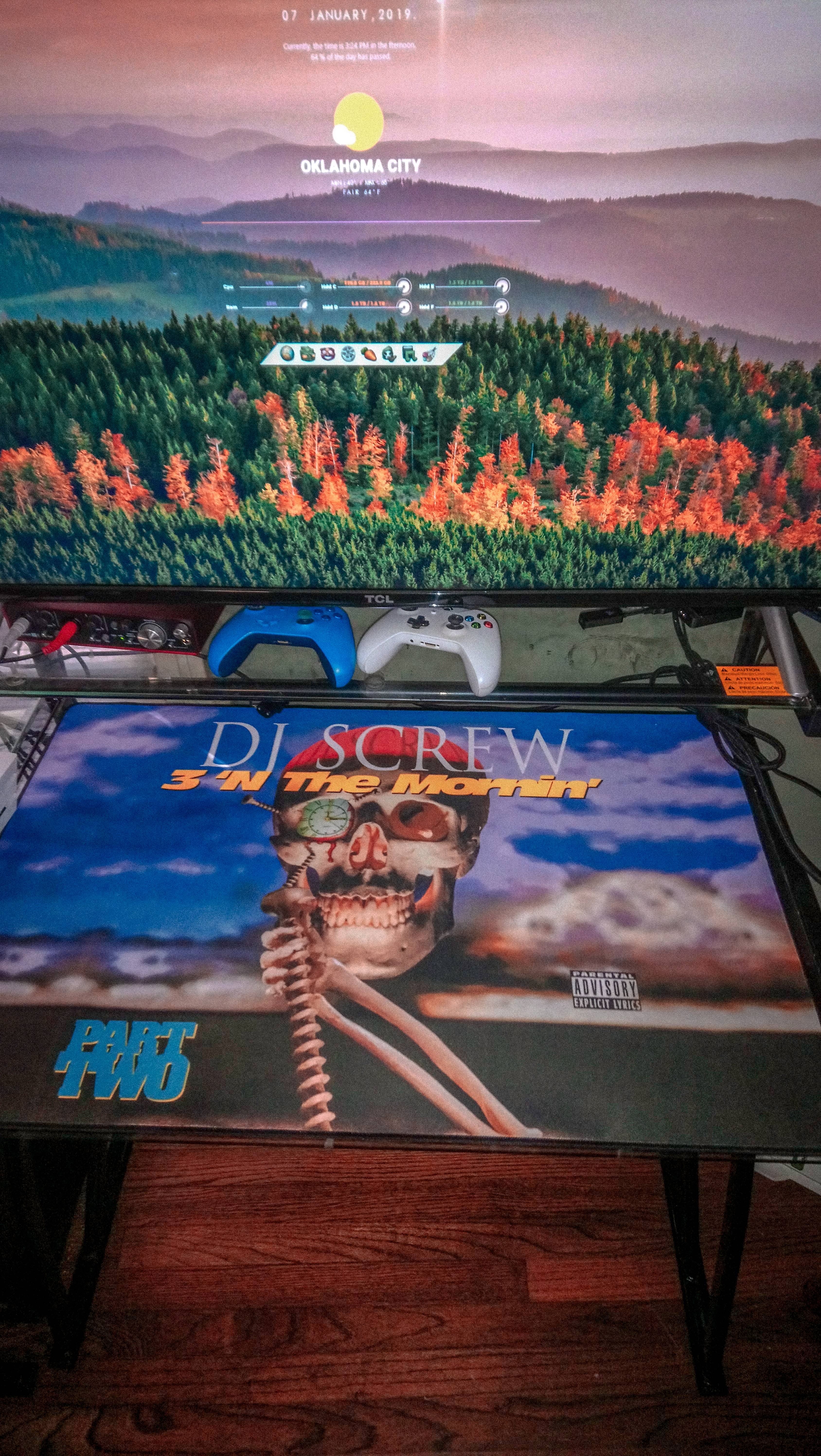 3380x5990 My new 3ft x 2ft DJ Screw 3 N The Mornin mousepad just got here, Phone