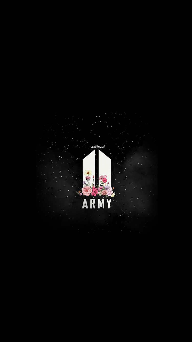 750x1340 Bts me gusto mucho el nuevo logo :3. Bts wallpaper, Army wallpaper, Bts army logo, Phone