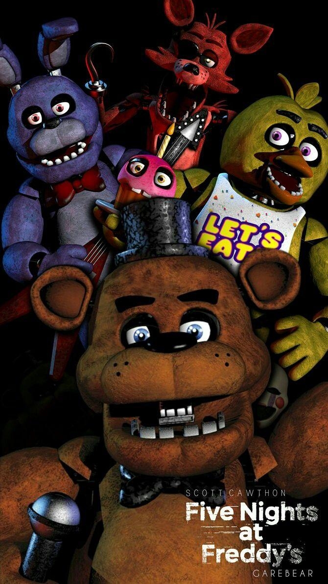 670x1200 Five Nights at Freddy's 1 Wallpaper. Fnaf wallpaper, Fnaf freddy fazbear, Five nights at freddy's, Phone