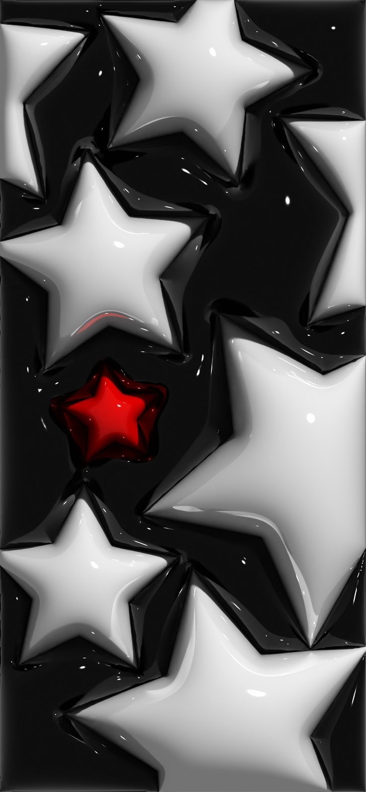 740x1600 Red Star. WLLPPR. Jelly wallpaper, iPhone wallpaper girly, Retro wallpaper iphone, Phone