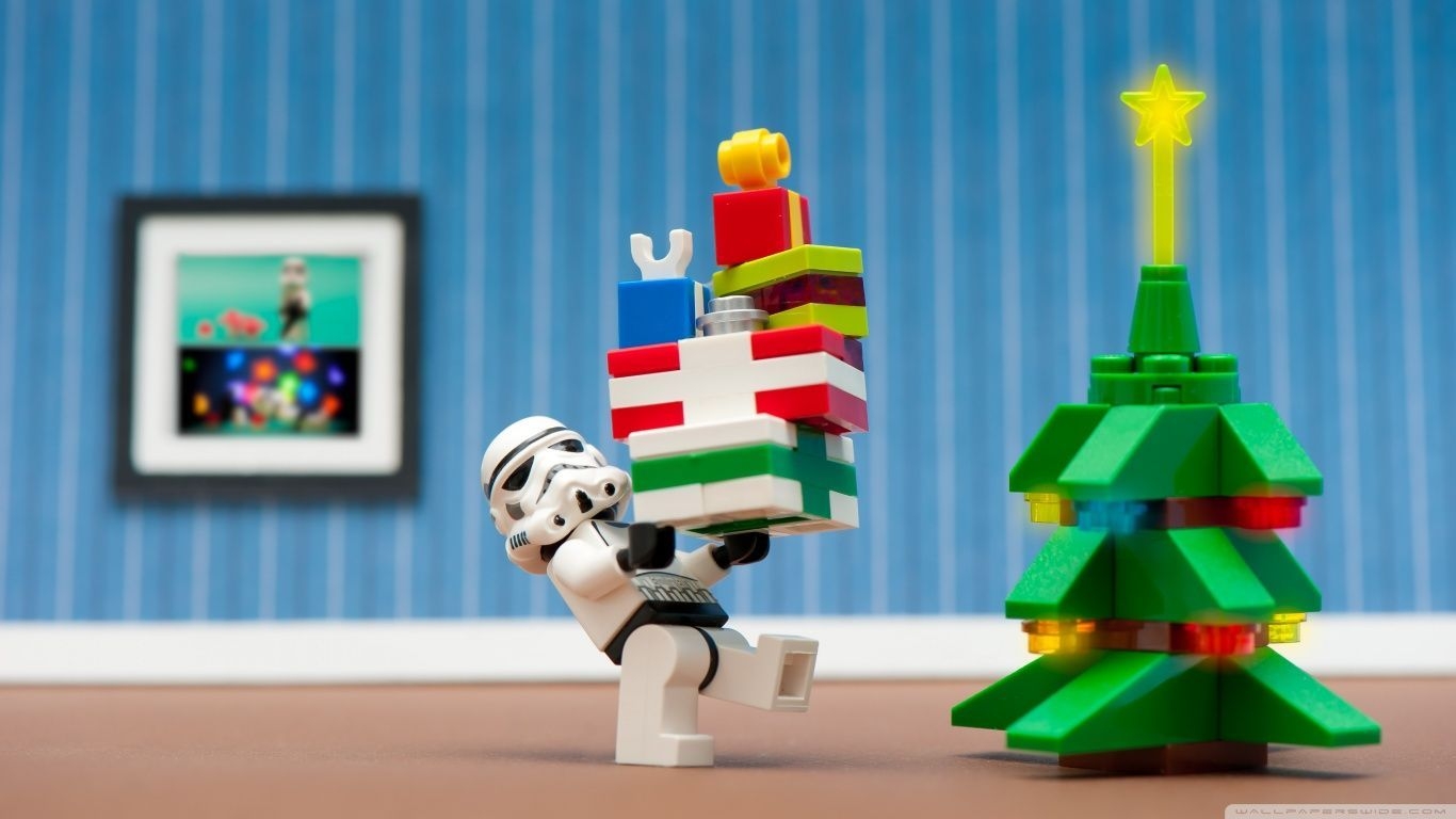 1370x770 Star Wars Christmas Wallpaper, Desktop