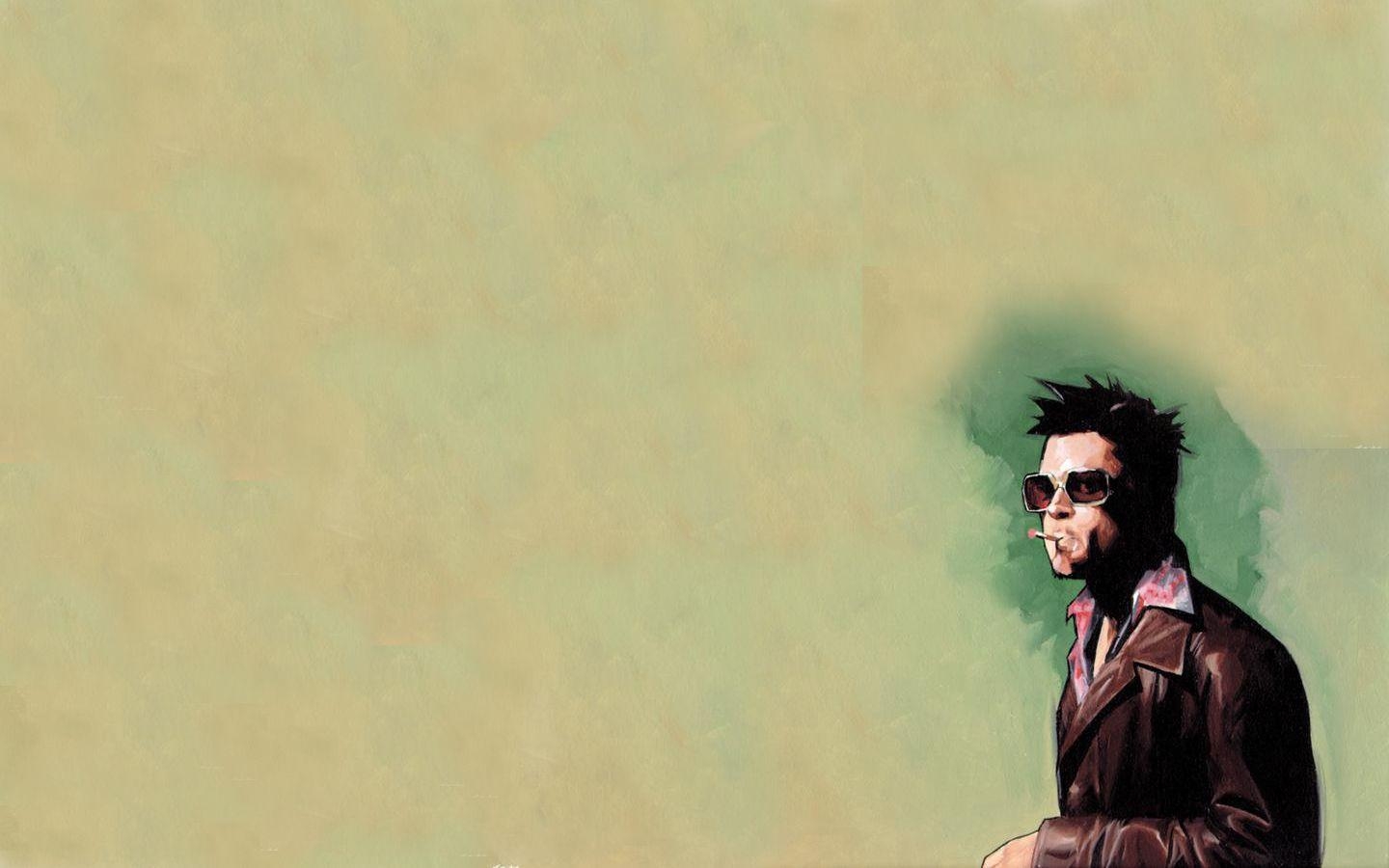 1440x900 Desktop Wallpaper: Tyler Durden Smoking Fight Club HD Wallpaper, Desktop