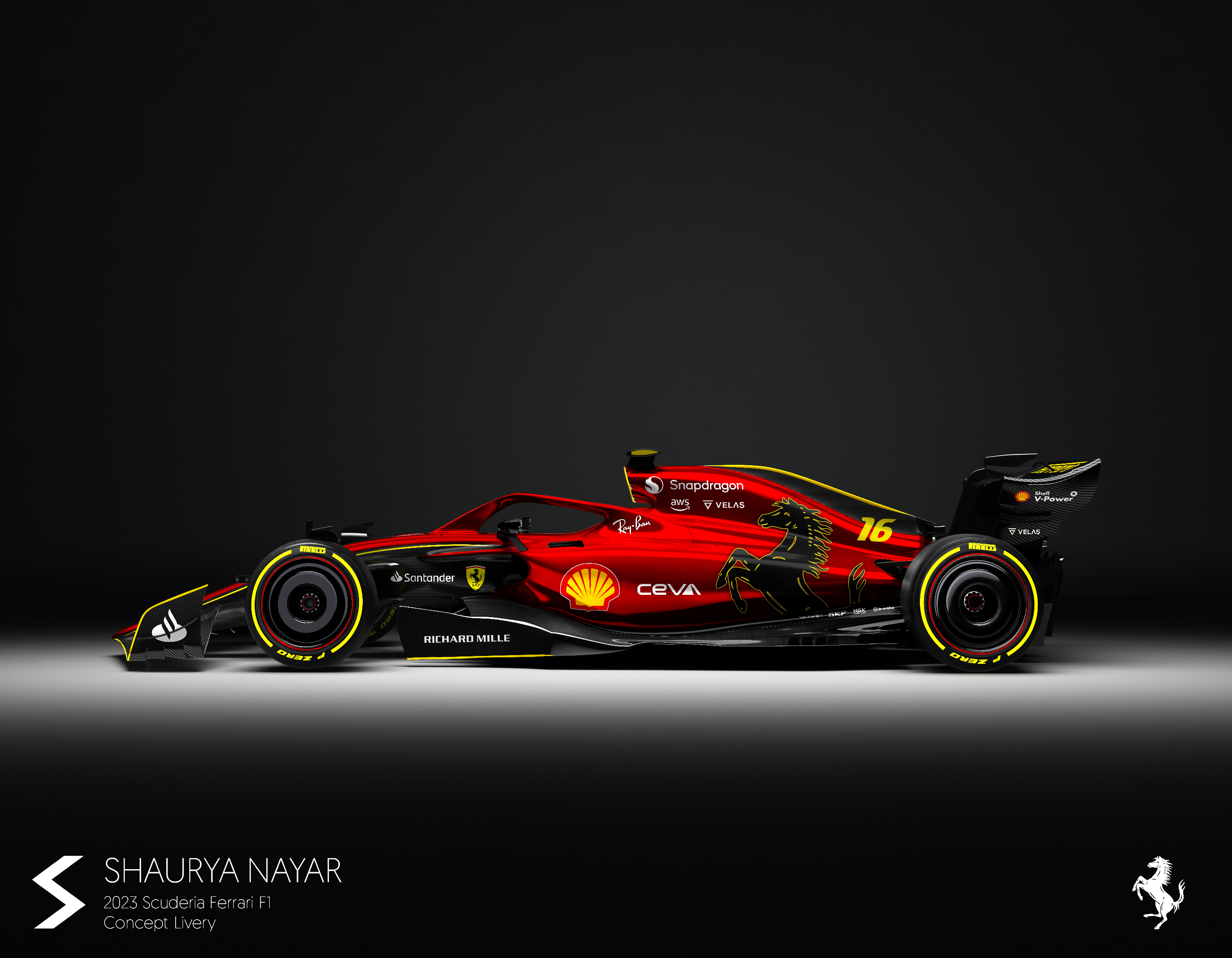 2700x2100 My 2023 Scuderia Ferrari F1 Concept Livery. Hope you like it!, Desktop