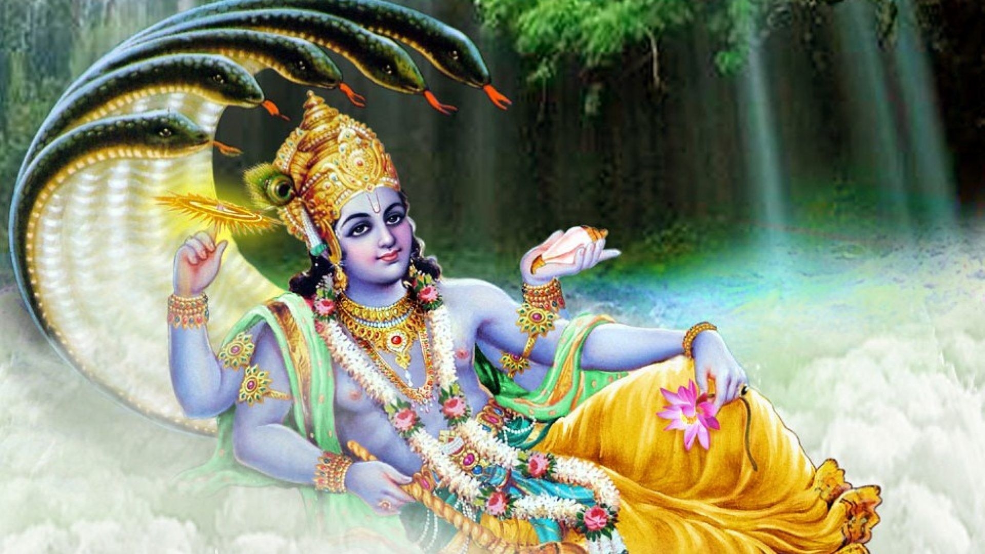 1920x1080 Lord Vishnu HD Wallpaper 1080p For Desktop Vishnu Wallpaper & Background Download, Desktop