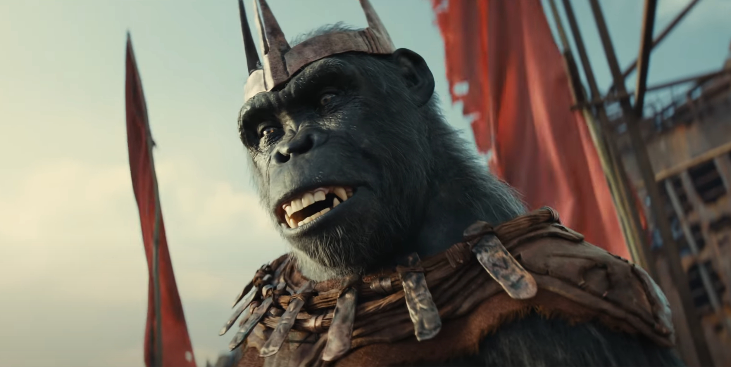 2500x1260 Memorial Day 2024 Ushers In The 'KINGDOM OF THE PLANET OF THE APES' (Trailer), Desktop