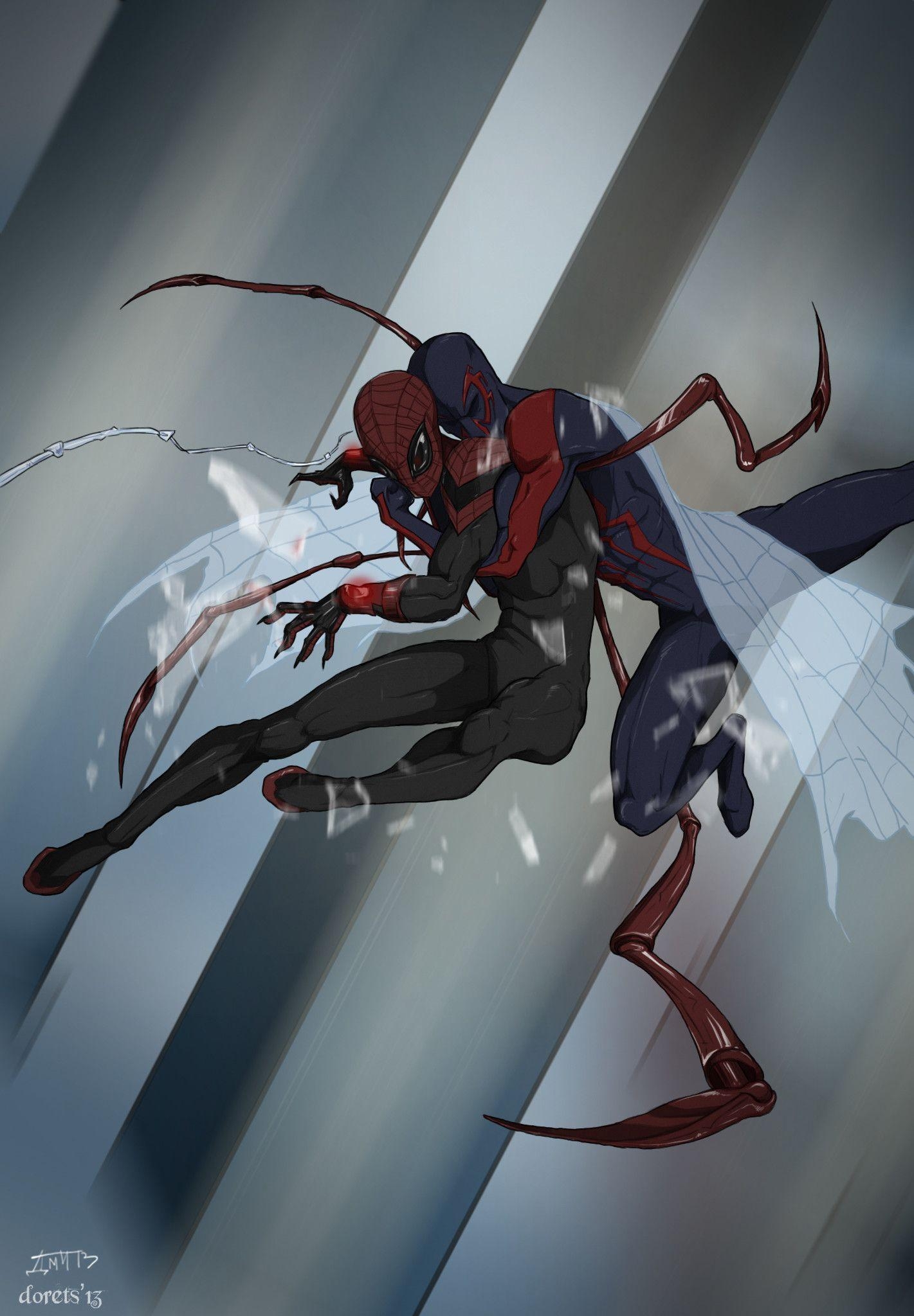 1430x2050 Spider Man 2099 Wallpaper, Phone