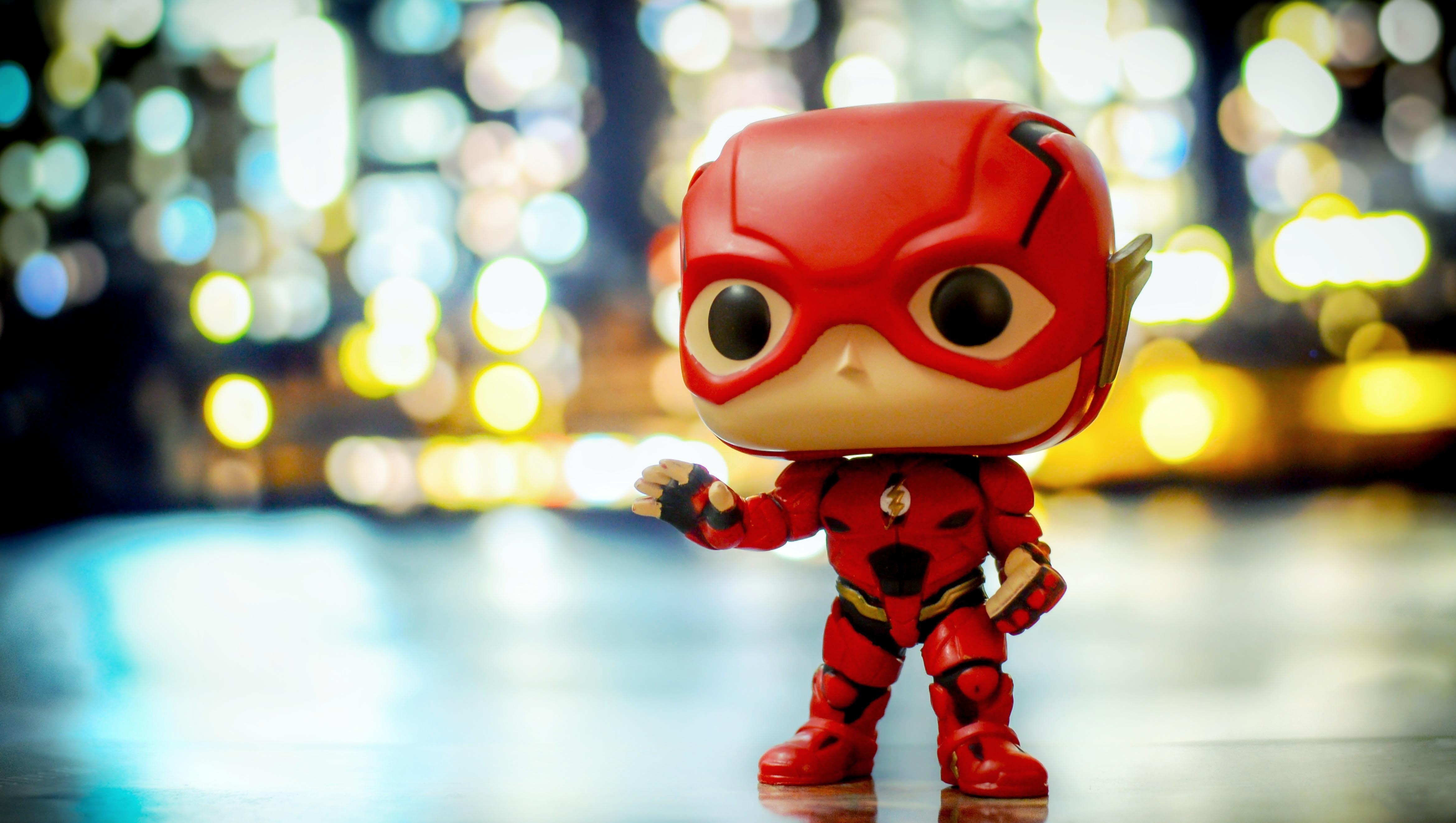 4680x2650 Justice League Flash Funko Pop, HD Others, 4k Wallpaper, Image, Desktop