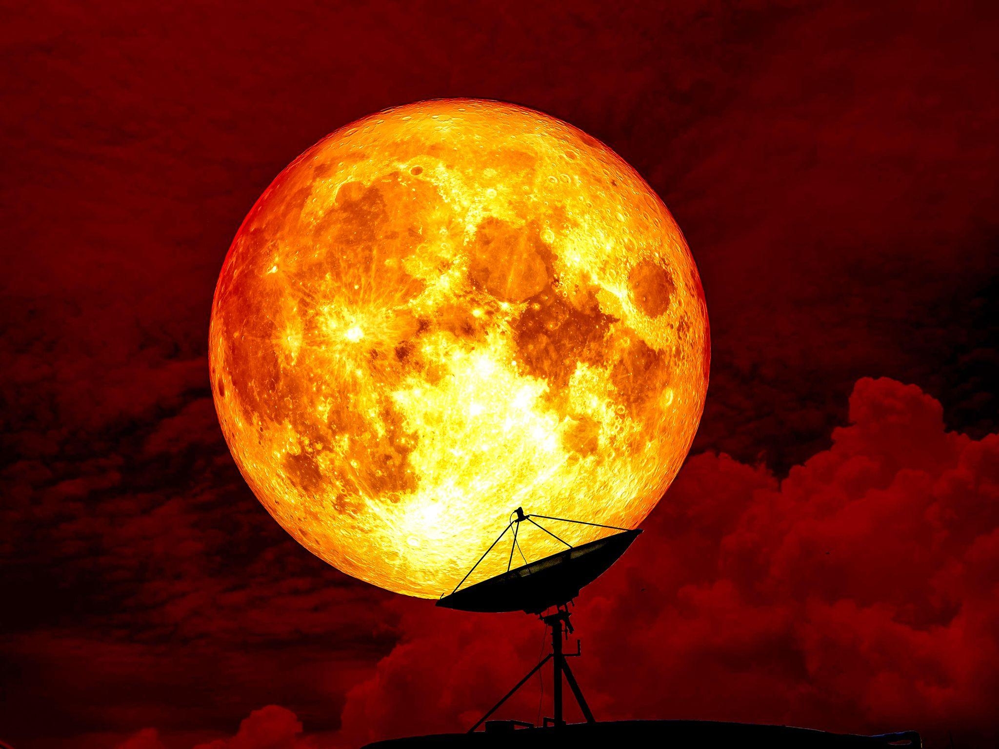 2050x1540 Super blue blood moon: End of January to see stunning collision, Desktop