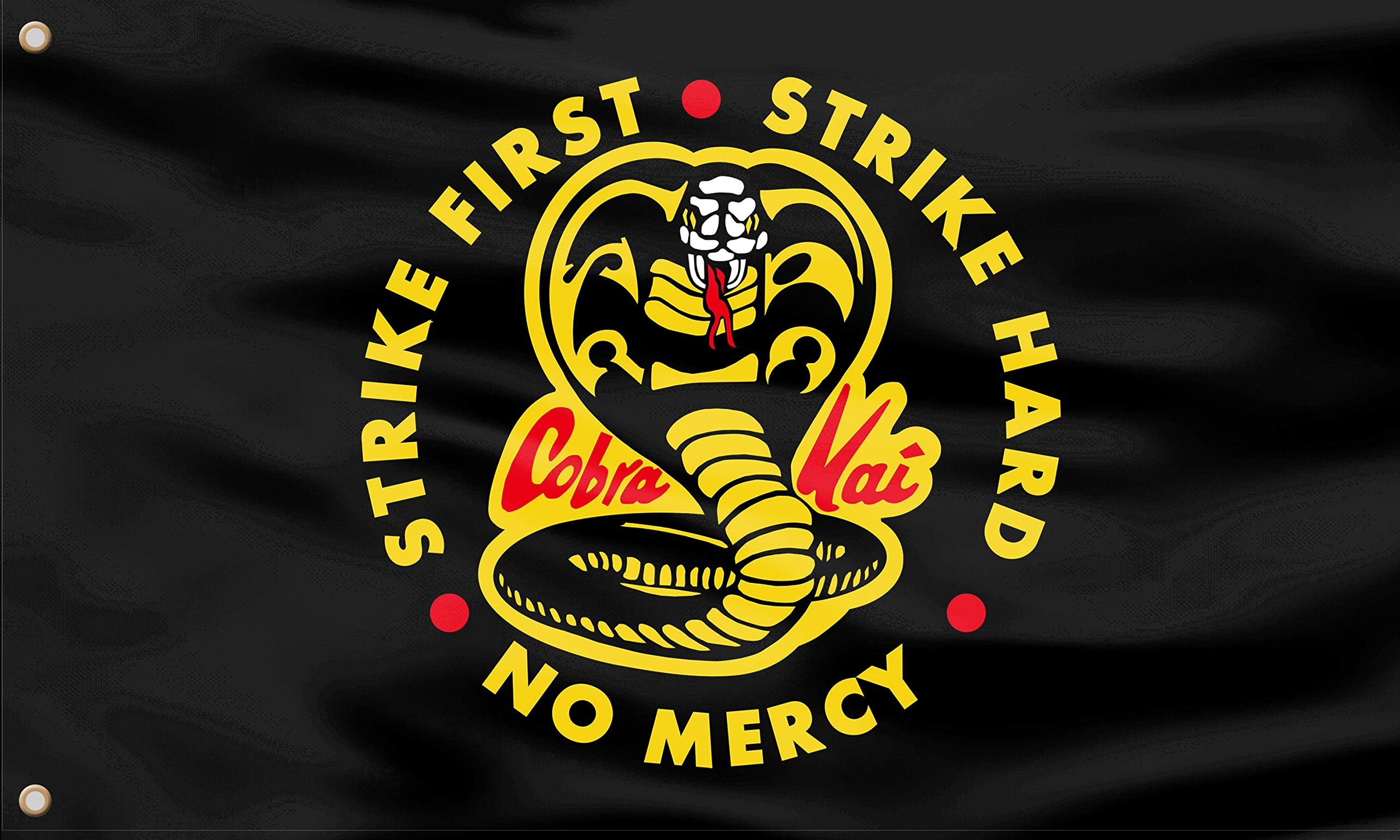 2560x1540 Strike First Strike Hard No Mercy Flag Outdoor Decorations Banner Sign With Brass Grommets For Yard, Advertising, Outdoor & Indoor Hanging Decor Ft, Amazon.sg: Garden, Desktop