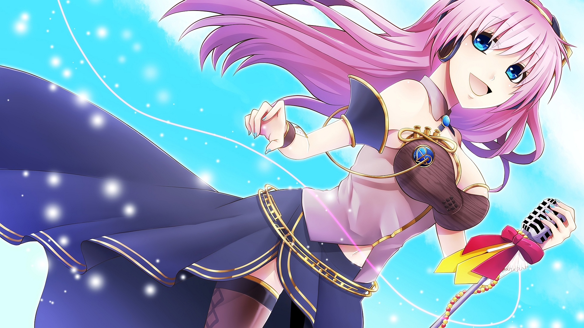 1920x1080 Wallpaper Megurine Luka version IV, Desktop