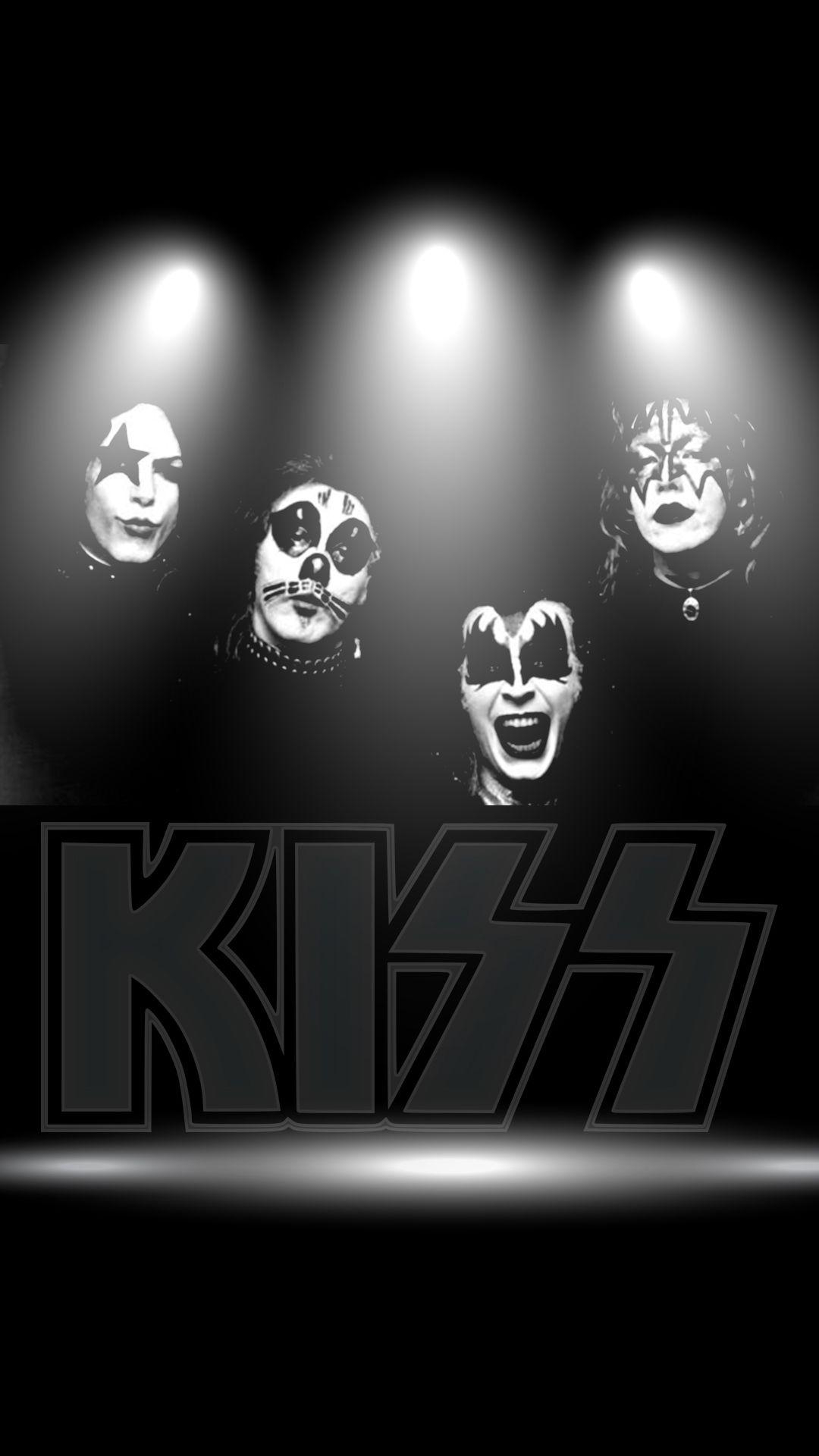 1080x1920 Kiss Band HD Wallpaper For Your iPhone 6, Phone