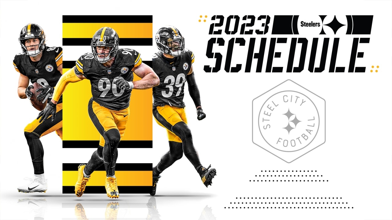 1280x720 Steelers release 2023 schedule, Desktop