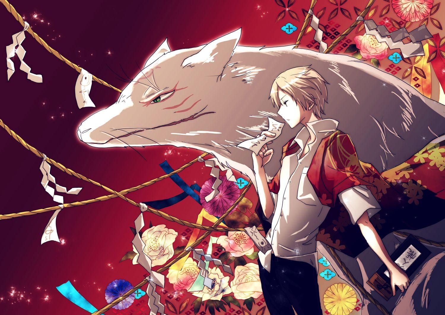 1500x1070 Tags: Anime, Fanart, Natsume Yuujinchou, Pixiv, Natsume Takashi, Desktop