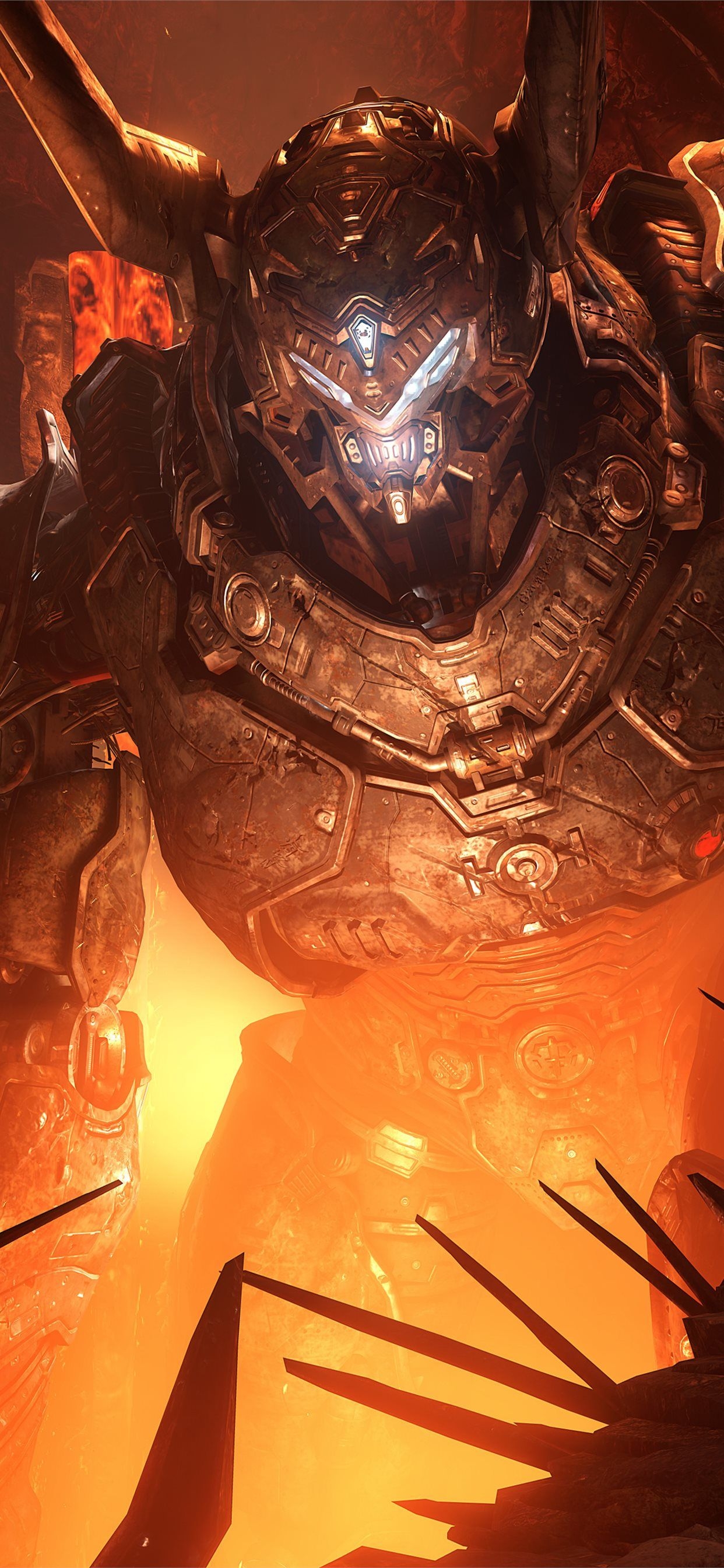 1250x2690 doom eternal 2020 5k iPhone Wallpaper Free Download, Phone