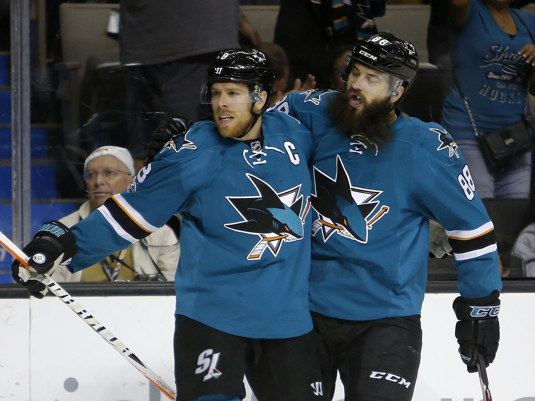 2090x1570 Joe Pavelski Scores Twice, Leads Sharks Past Stars 5 1, Desktop