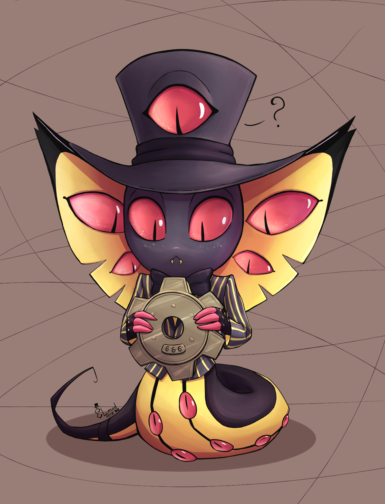 1500x1970 hazbin hotel Sir Pentious chibi. Hotel art, Phone