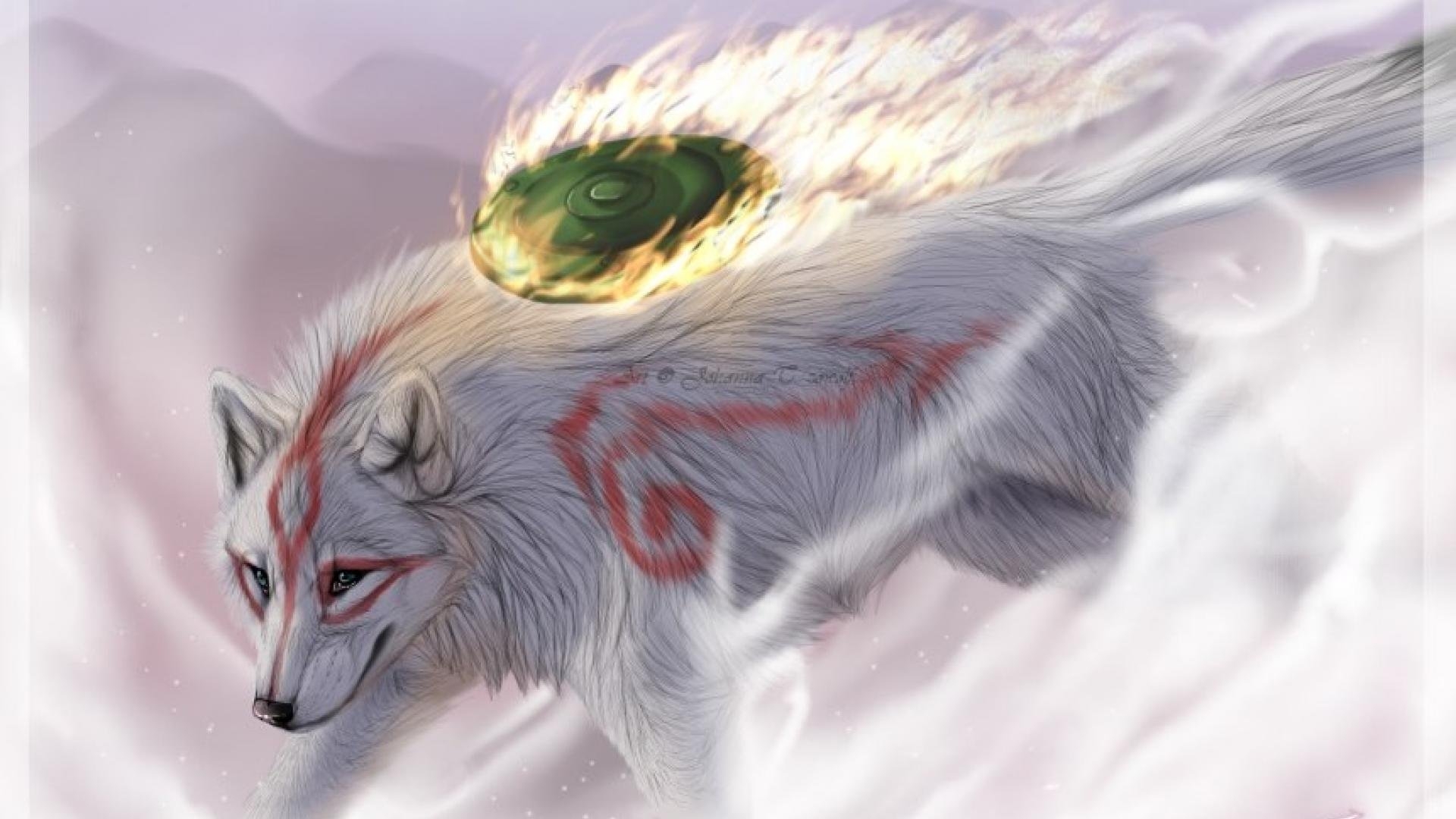 1920x1080 Anime wolf wallpaper, Desktop