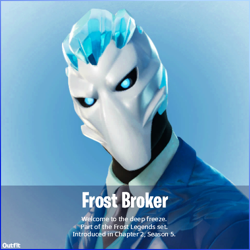 520x520 Frost Broker Fortnite wallpaper, Phone