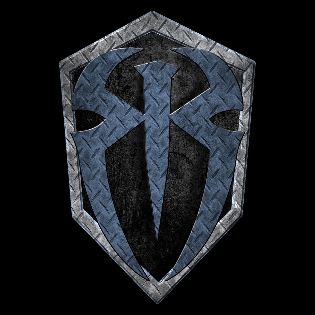 1030x1030 roman reigns logo wallpaper, logo, shield, pattern, symbol, graphics, Phone