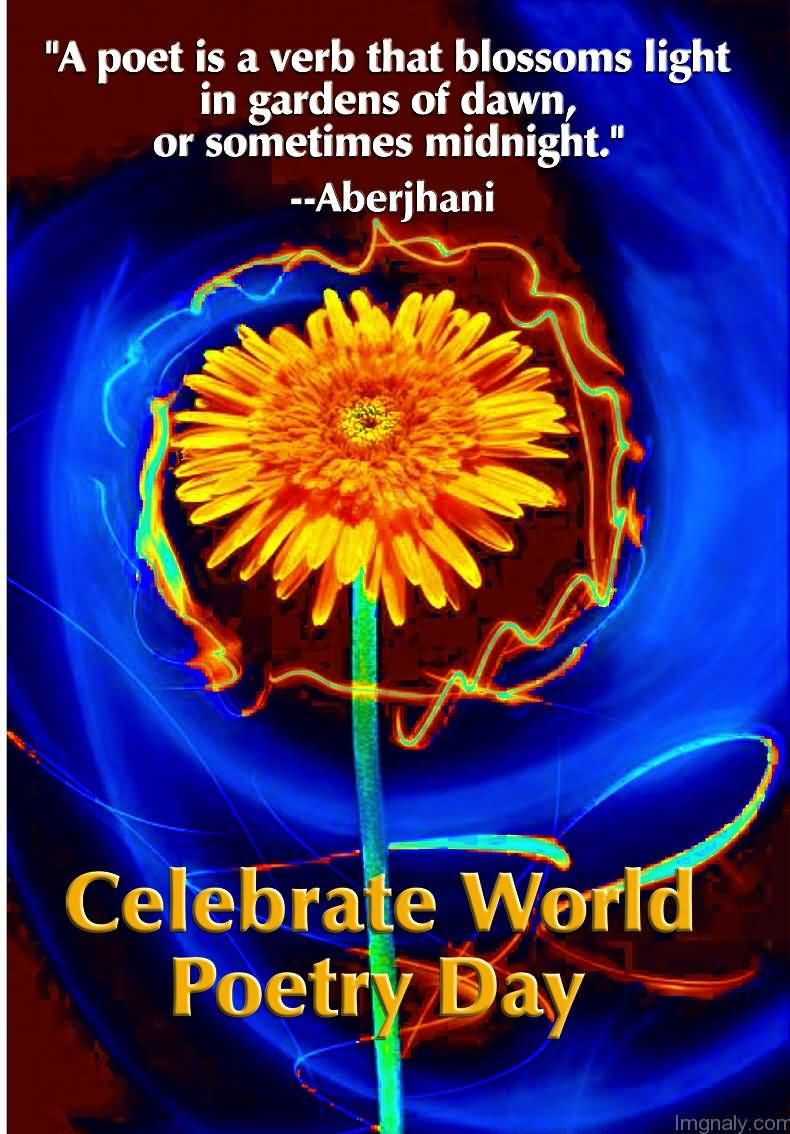 790x1140 Best World Poetry Day Wish Picture And Image, Phone