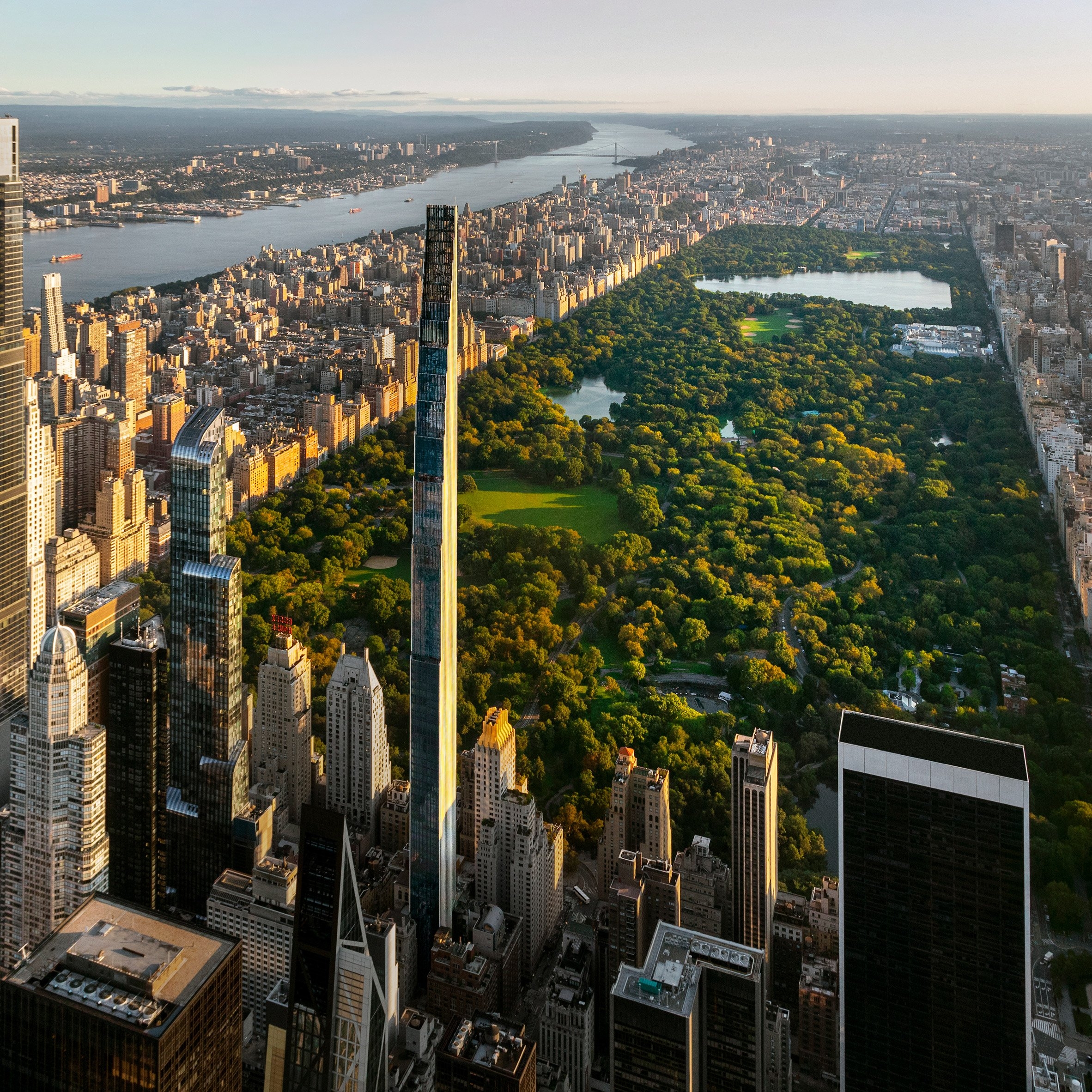 2370x2370 World's skinniest skyscraper by SHoP Architects completes in Manhattan, Phone