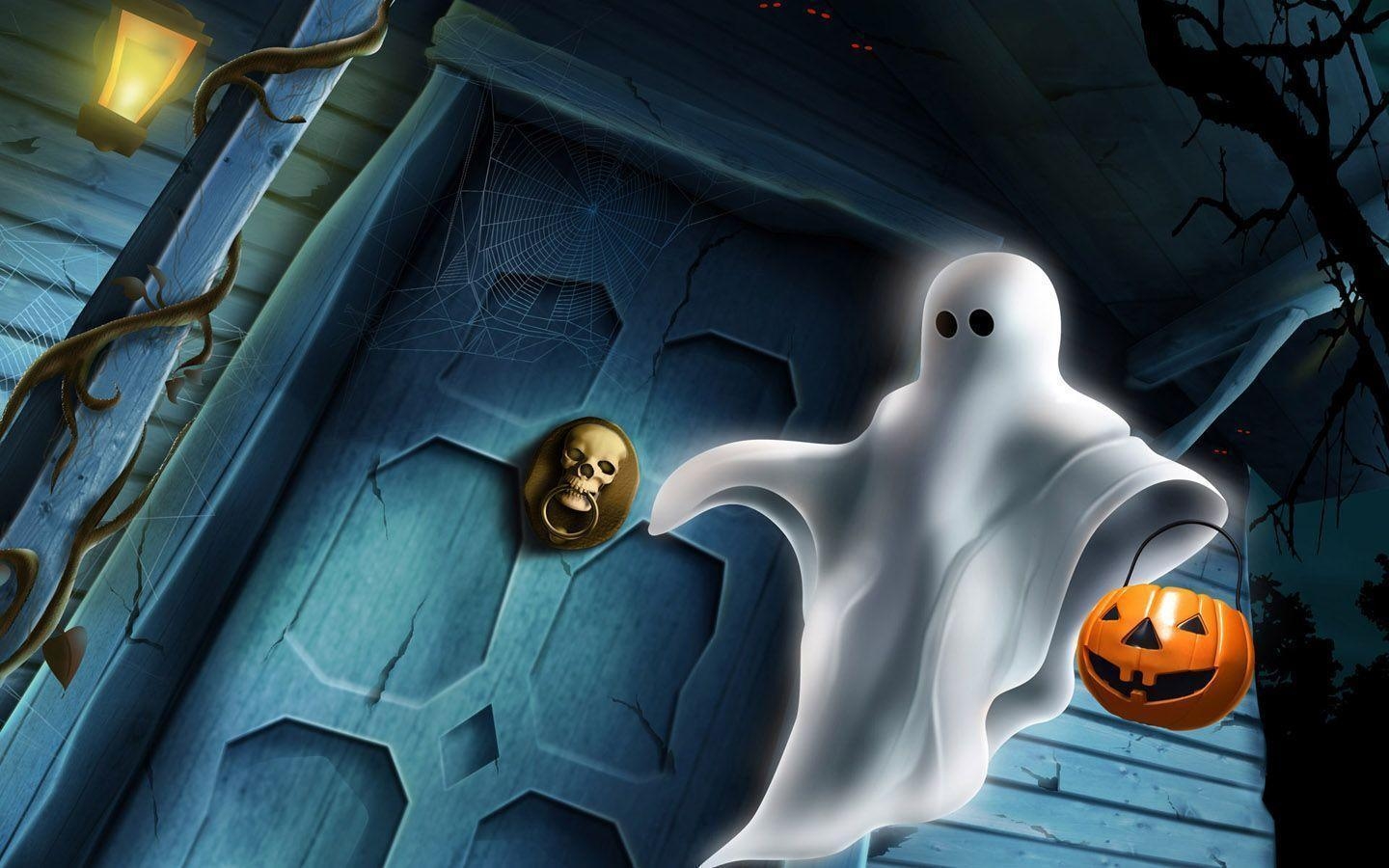 1440x900 Sizzling Halloween Wallpaper, Desktop