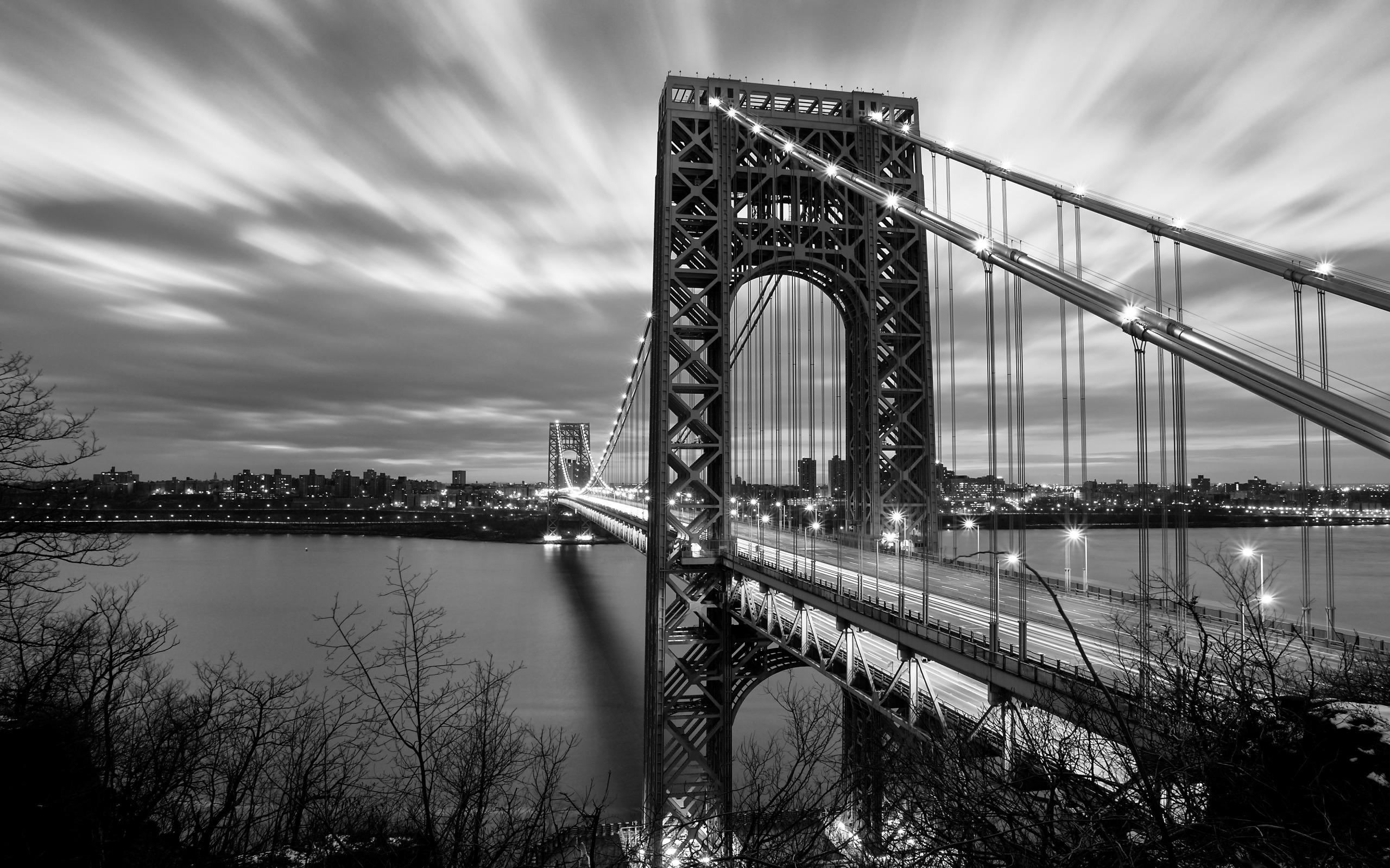 2560x1600 George Washington Bridge Widescreen Wallpaper. Wide Wallpaper.NET, Desktop