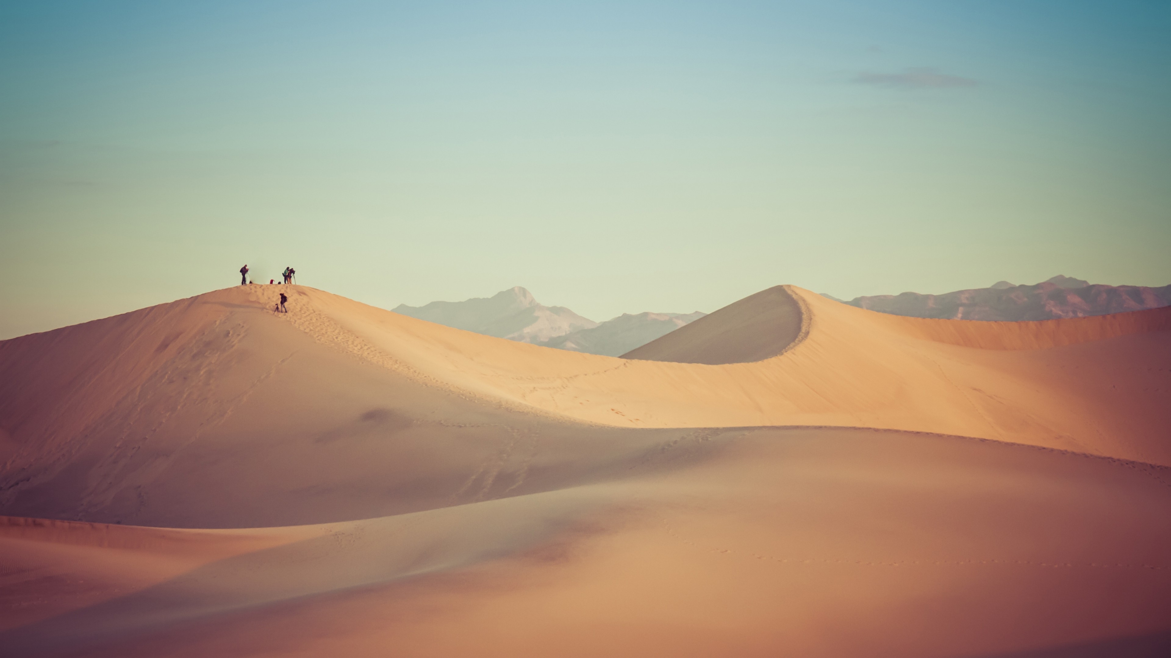 3840x2160 Wallpaper Desert, 5k, 4k wallpaper, 8k, sand, sky, Nature, Desktop