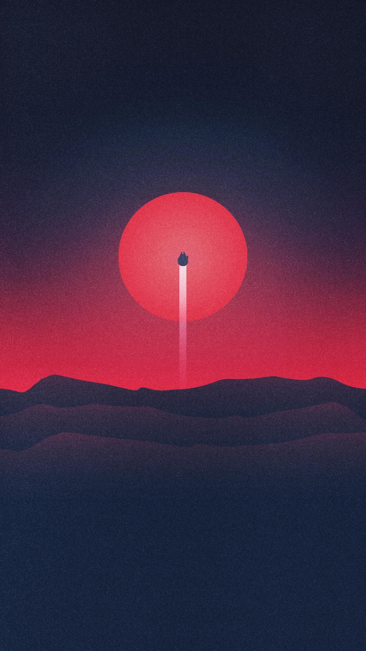 1500x2670 Heres A Minimal Illustration I Did For Star Wars Day Star Wars Wallpaper iPhone Wallpaper & Background Download, Phone