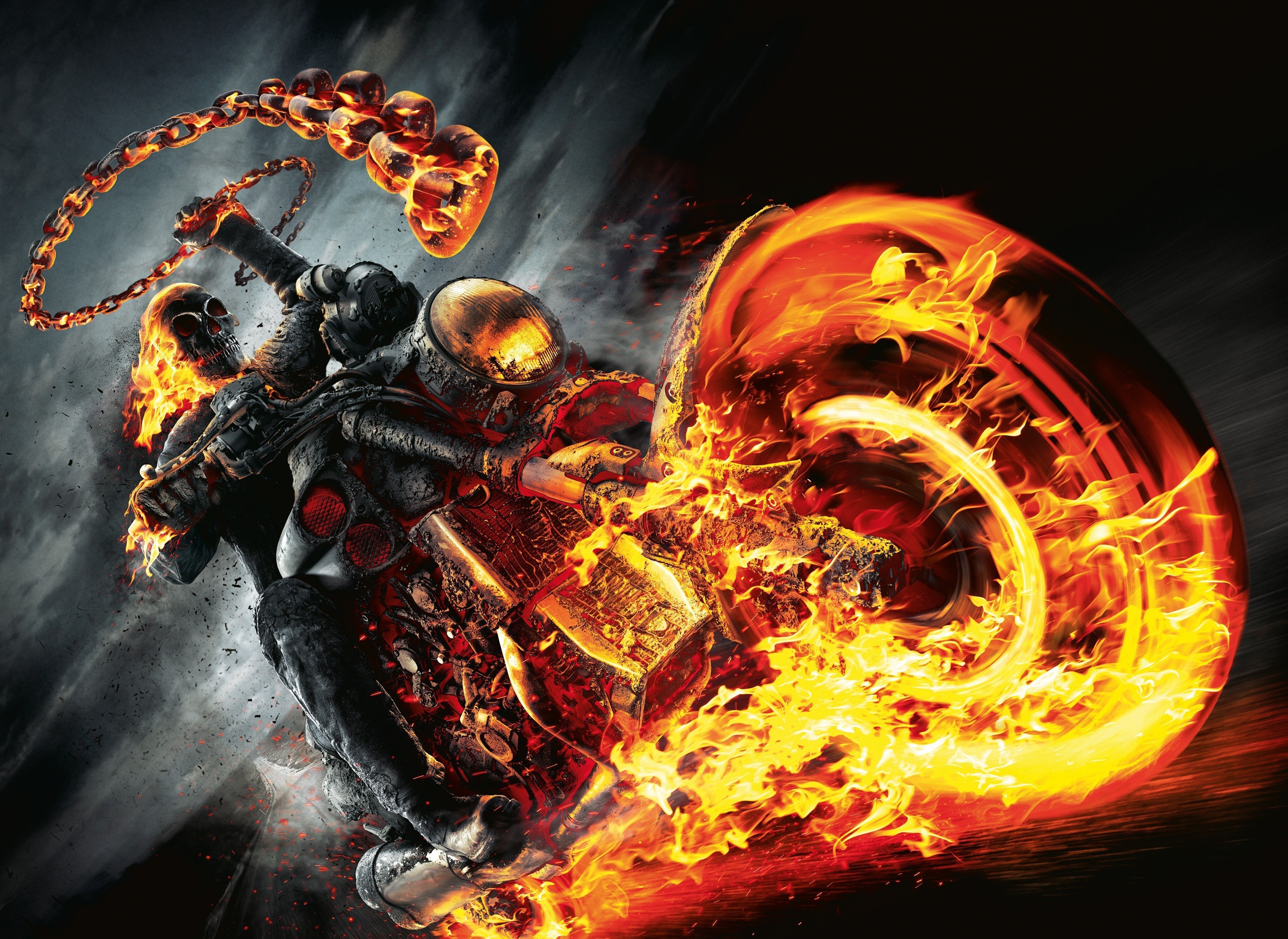 5000x3650 4K Ghost Rider Wallpaper Free 4K Ghost Rider Background, Desktop