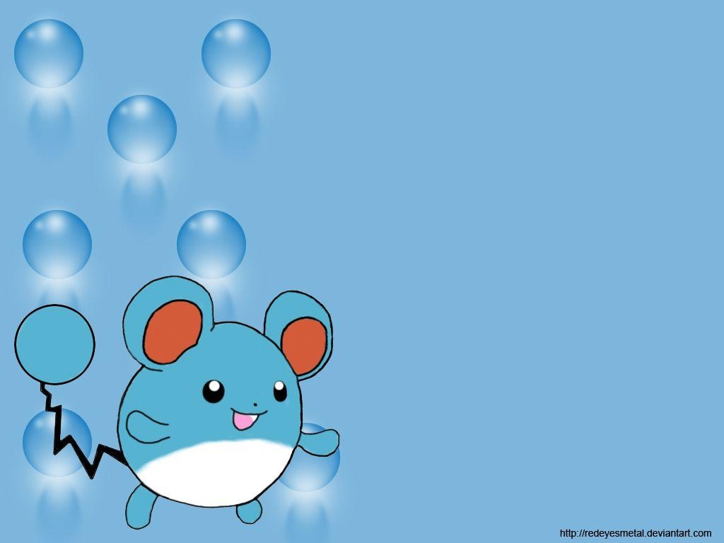 1030x770 Marill Bubbles, Desktop