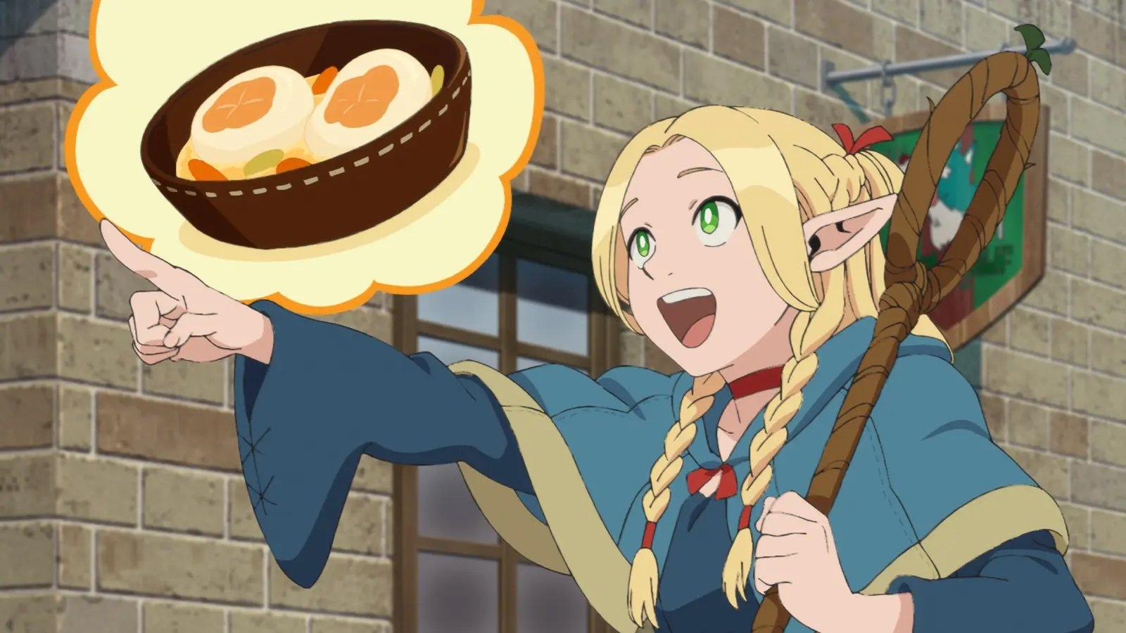 1600x900 Delicious in Dungeon anime: Release, Desktop