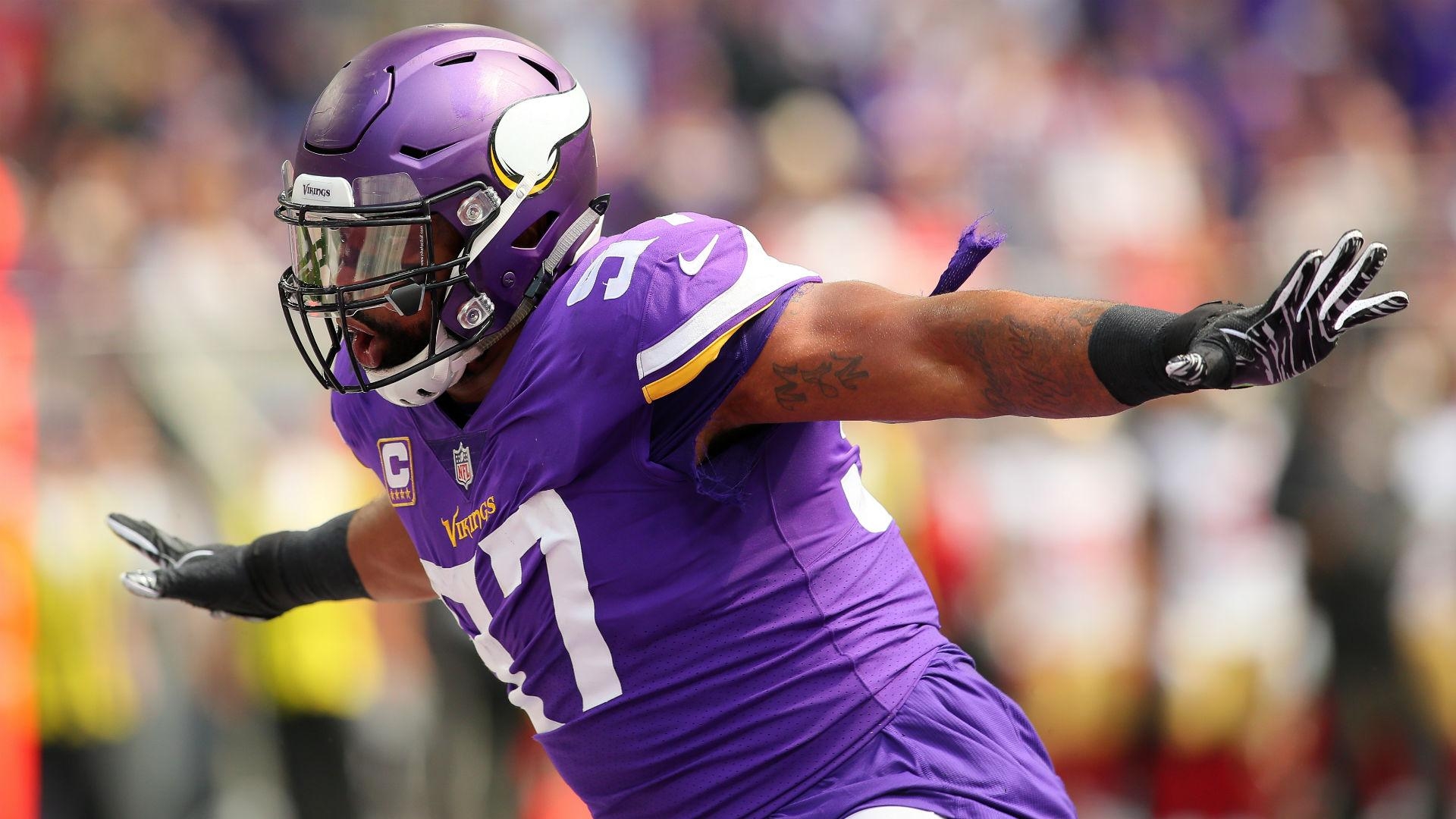 1920x1080 Vikings' Everson Griffen expected to play vs. Saints after missing 5, Desktop