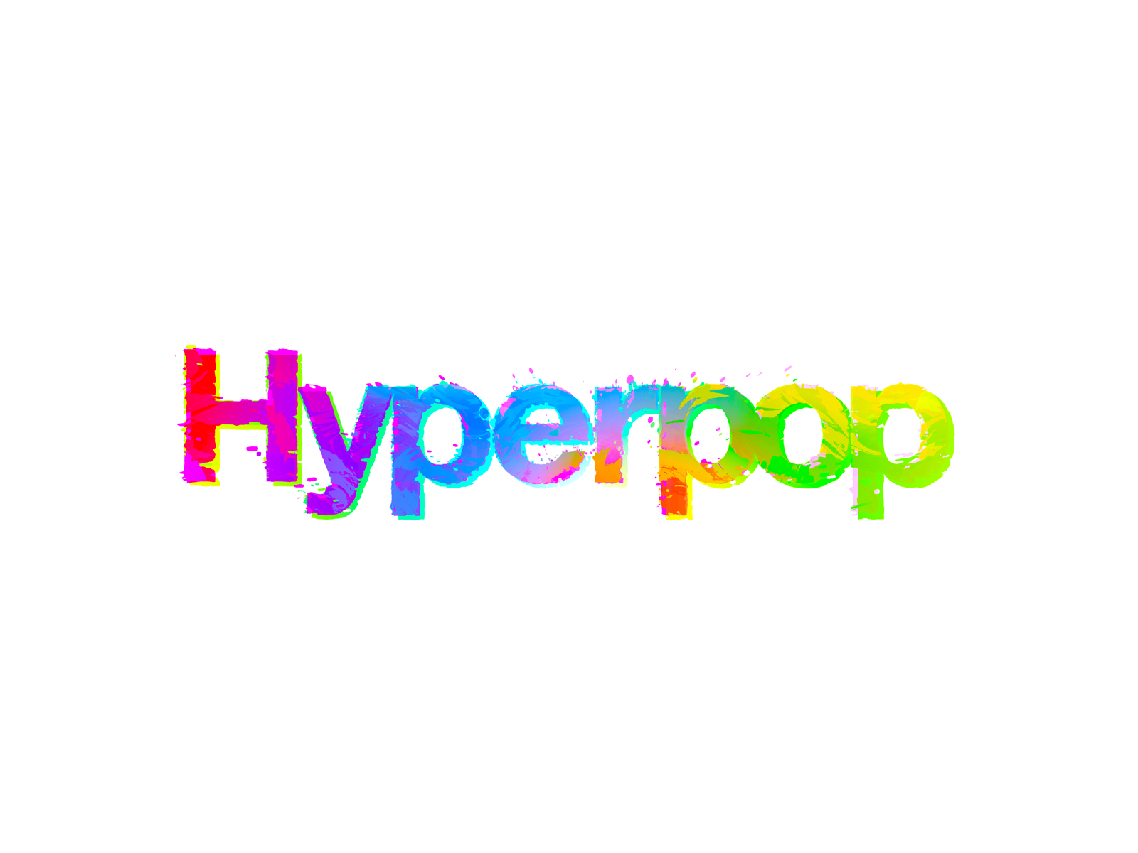 1600x1200 Hyperpop Logo, Desktop