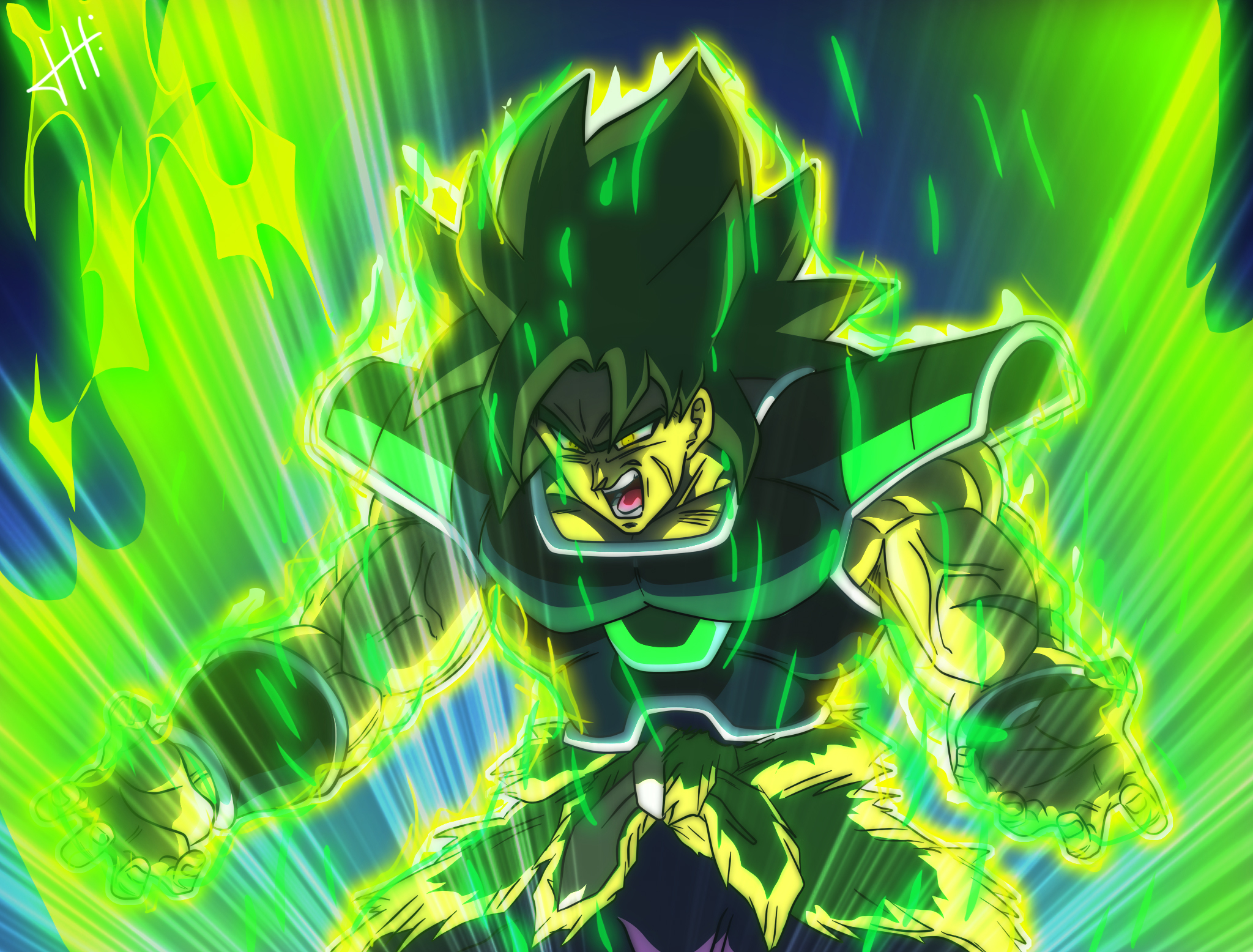 2050x1560 Broly SSG 1 HD Wallpaper, Desktop