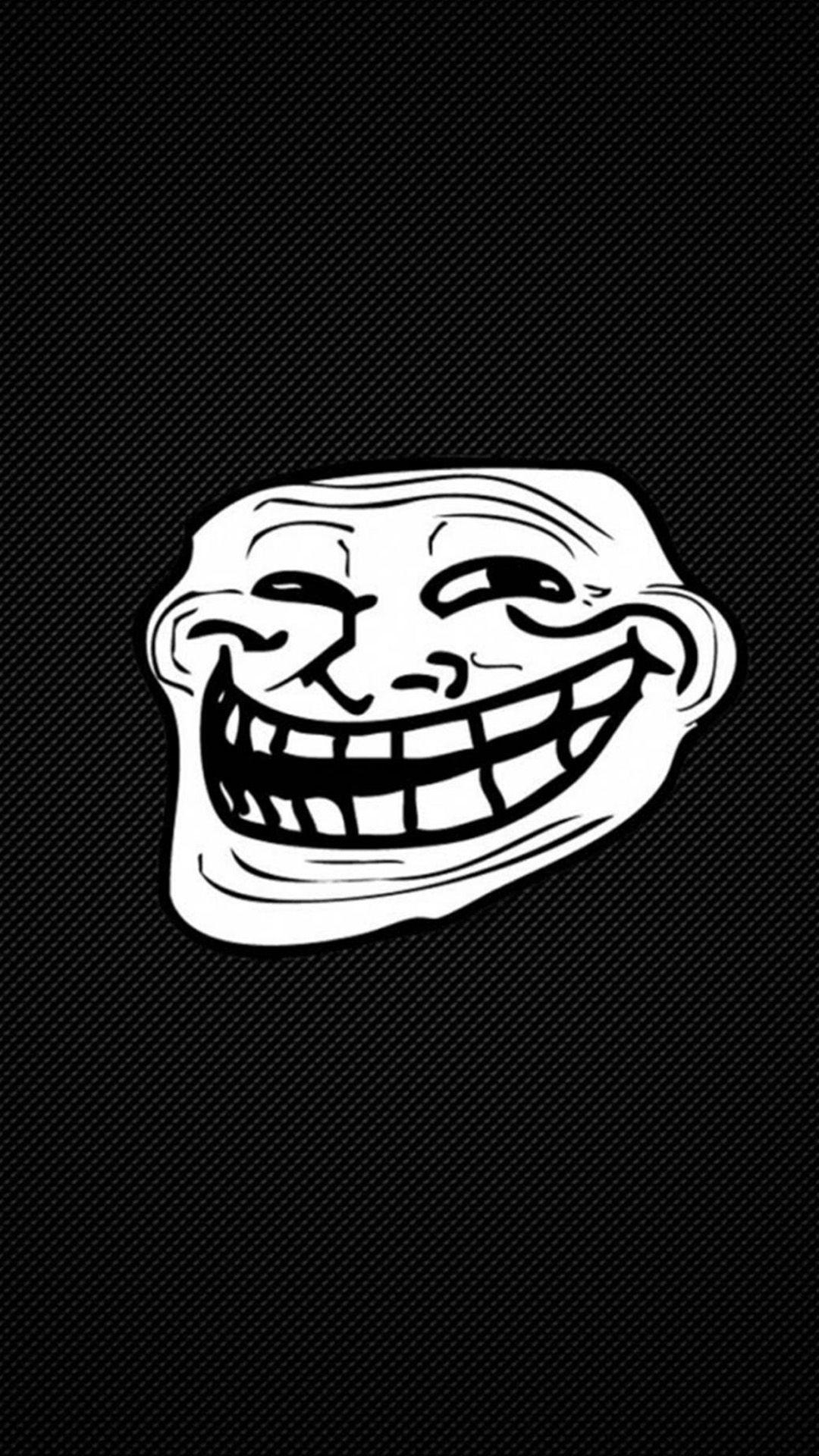 1080x1920 Troll Face Illustration Drawing iPhone 6 Plus HD Wallpaper / iPod, Phone