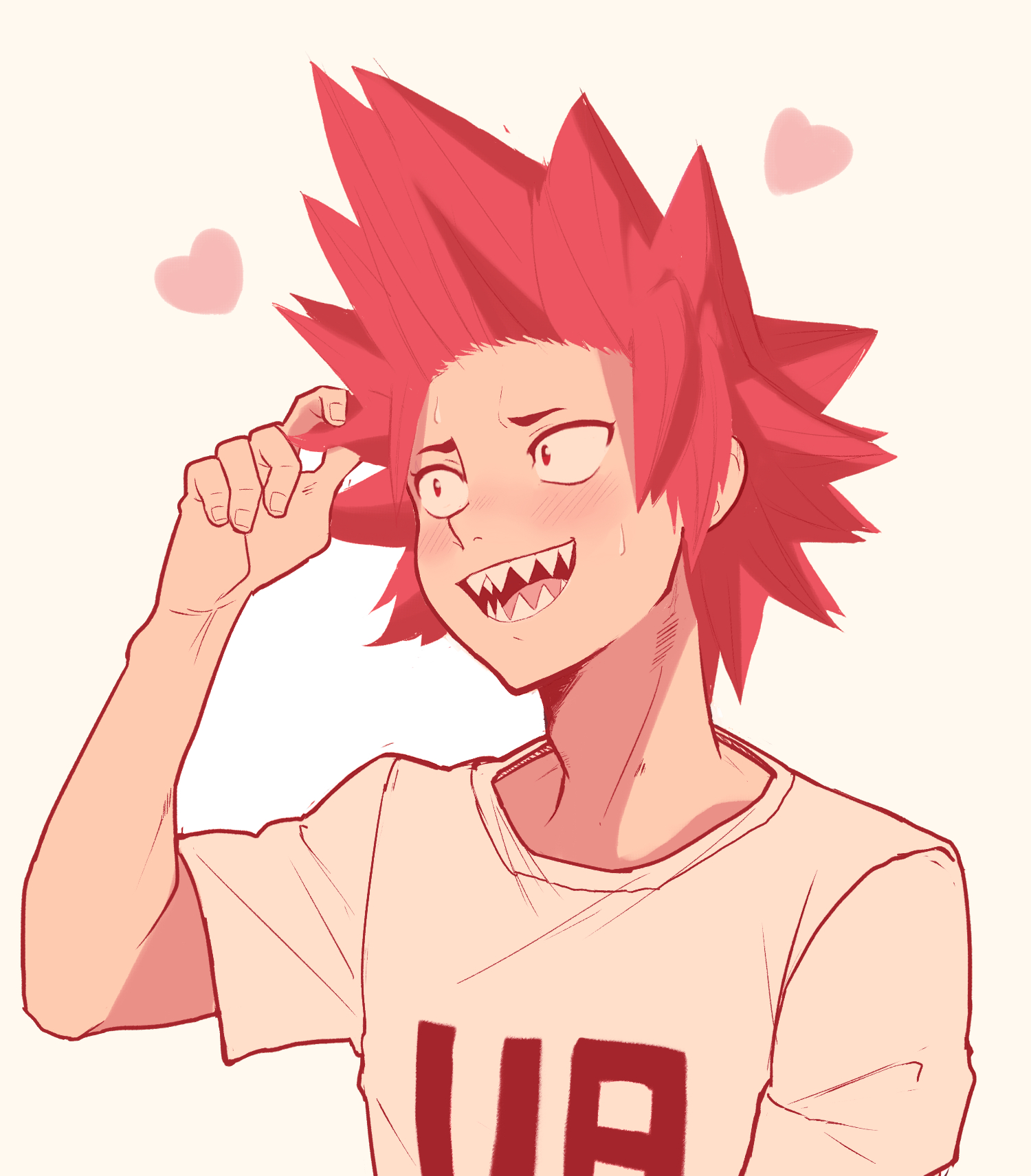 1500x1720 Kirishima Eijirou no Hero Academia. Anime Image Board, Phone