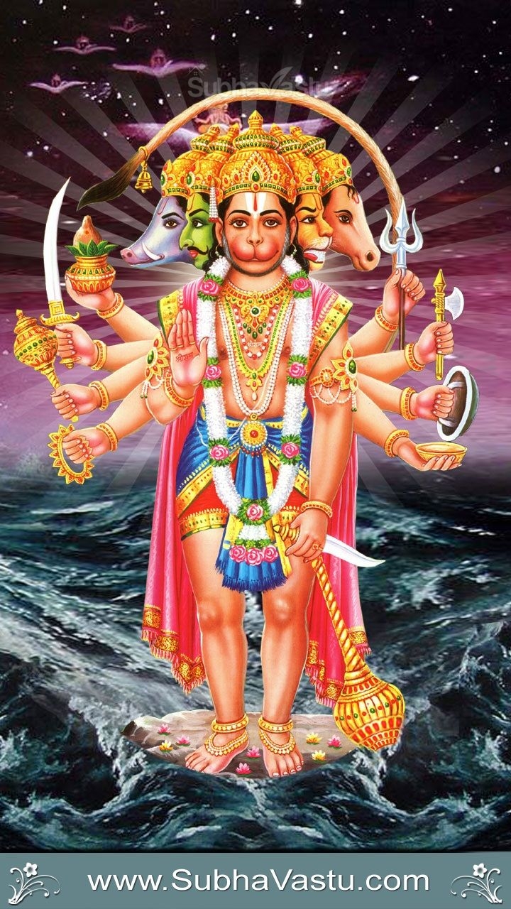 720x1280 Subhavastu God Desktop Mobile Wallpaper: Hanuman: Anjaneya Swamy Mobile Wallpaper_414, Phone