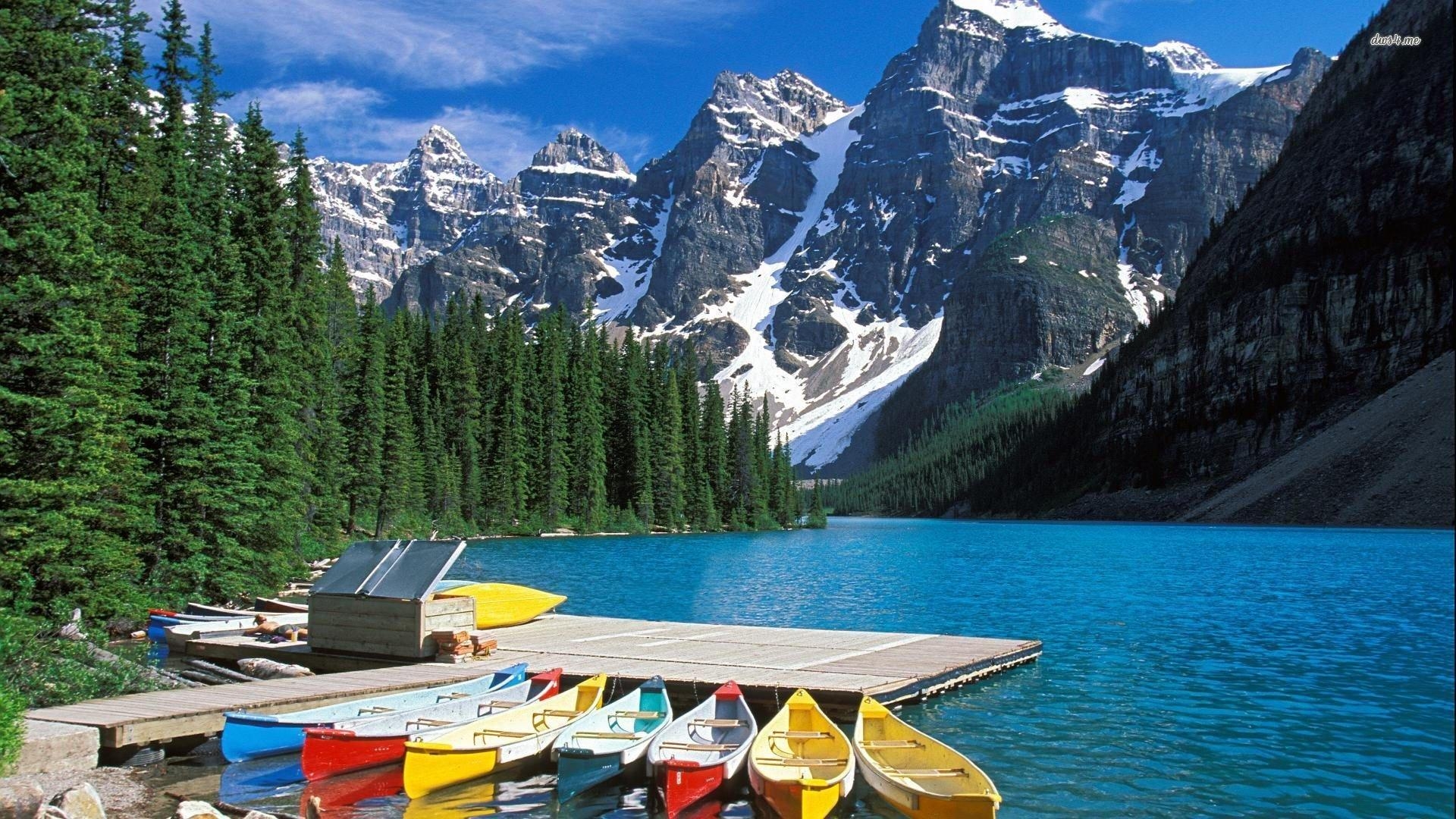 1920x1080 Download Moraine Lake Alberta Wallpaper, Desktop