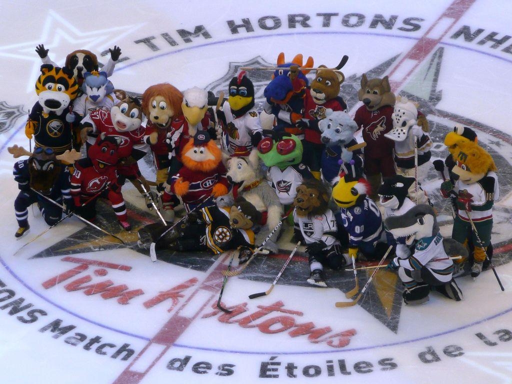 1030x770 NHL Mascots, Desktop