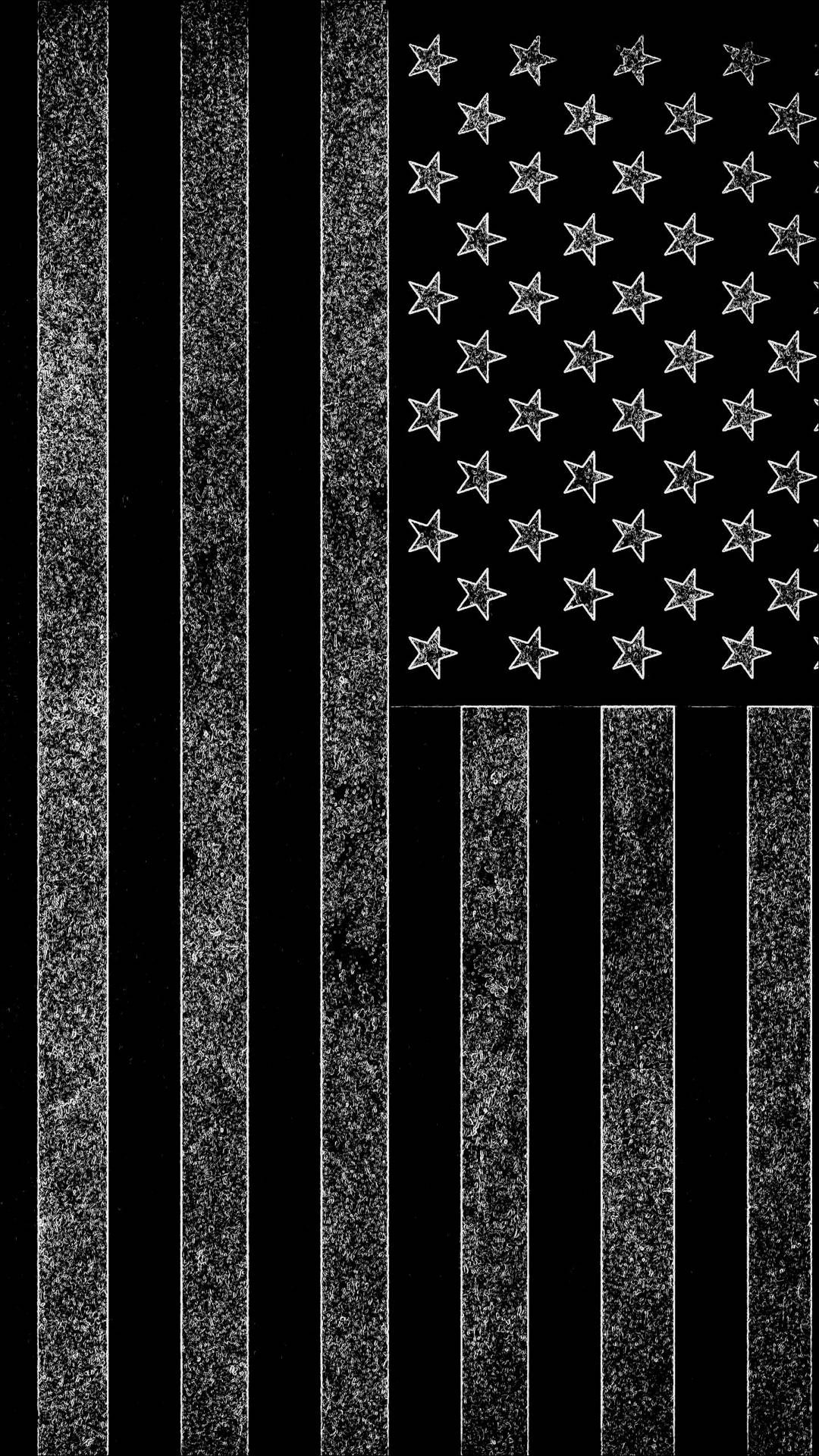 1080x1920 Dark American Flag iPhone Wallpaper, Phone