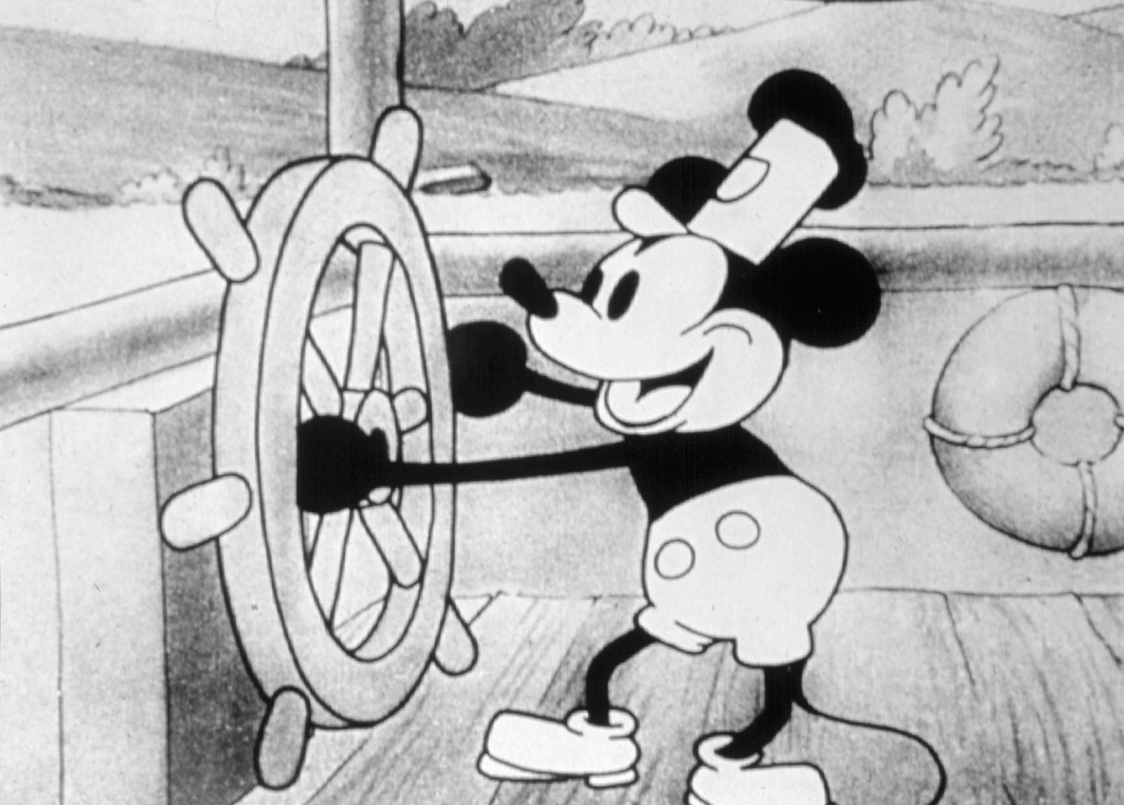 1600x1150 For Mickey Mouse S 85th Birthday, Disney Releases Vintage Style Mouse Steamboat Willie, Desktop