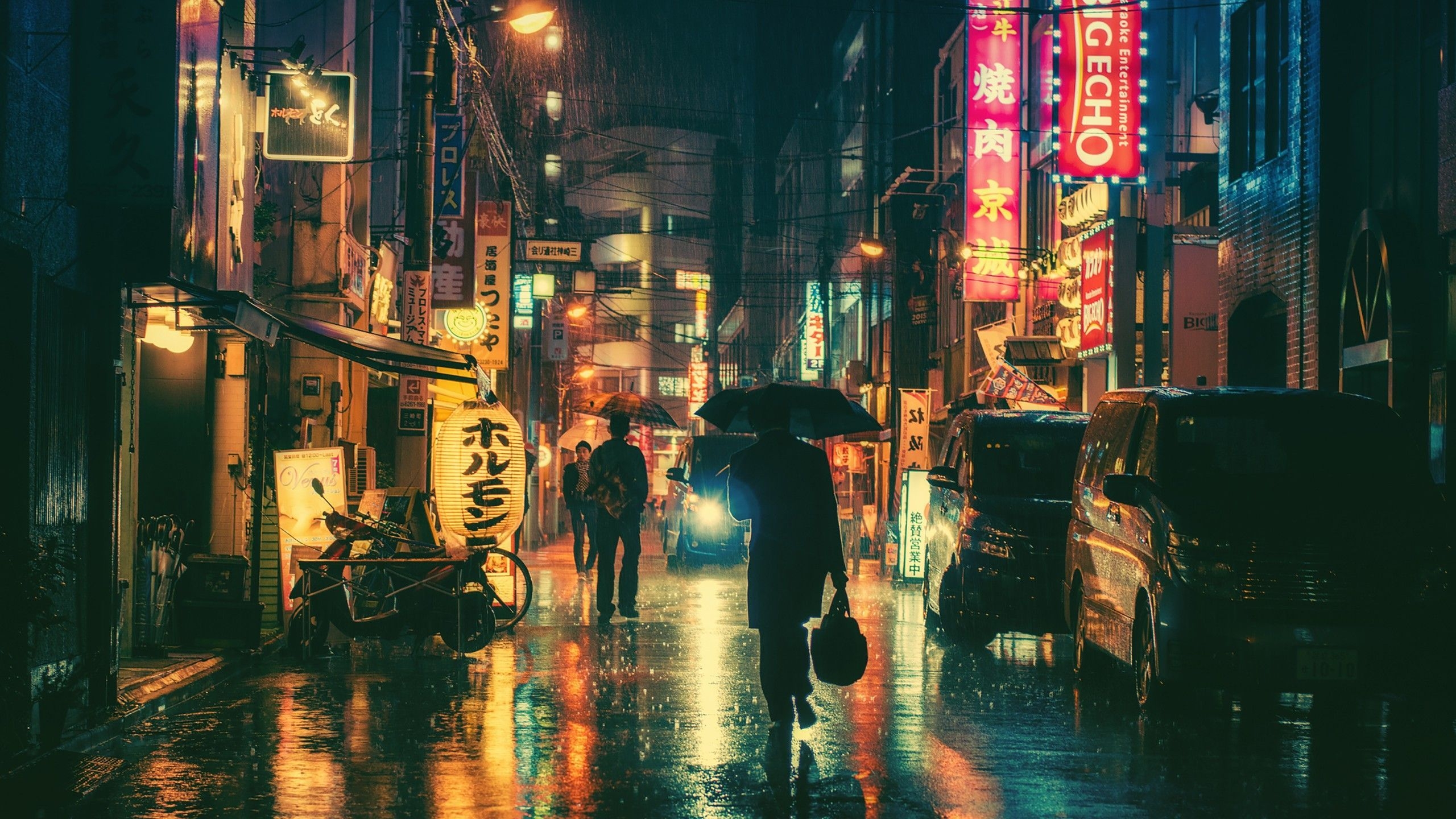 2560x1440 Japan Rain Wallpaper Free Japan Rain Background, Desktop