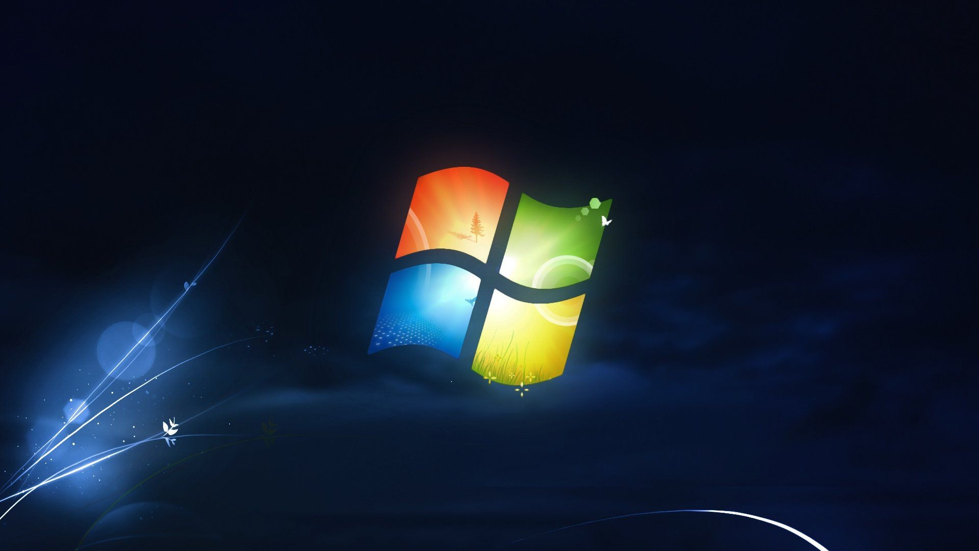 1920x1080 Microsoft Windows Logo Old Style Wallpaper (), Desktop