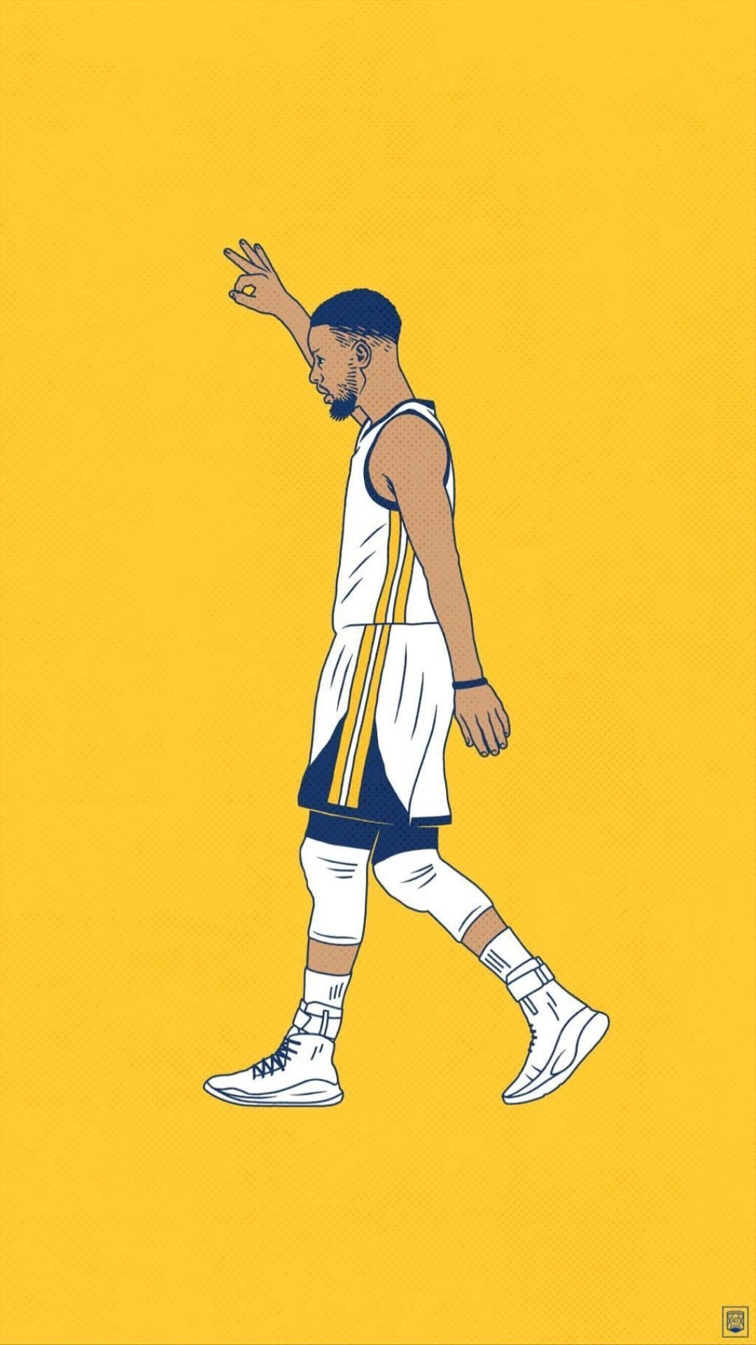 1080x1920 Cartoon Nba Background Picture. Curry nba, Curry wallpaper, Stephen curry wallpaper, Phone