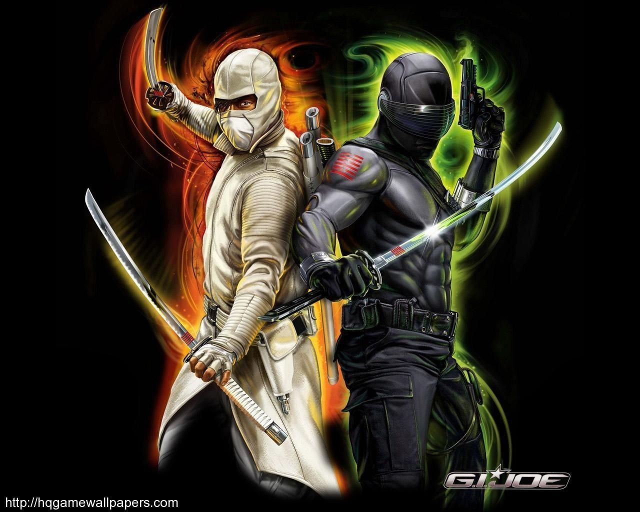 1280x1030 So what is it between Snake Eyes & Storm Shadow? Well, they were, Desktop