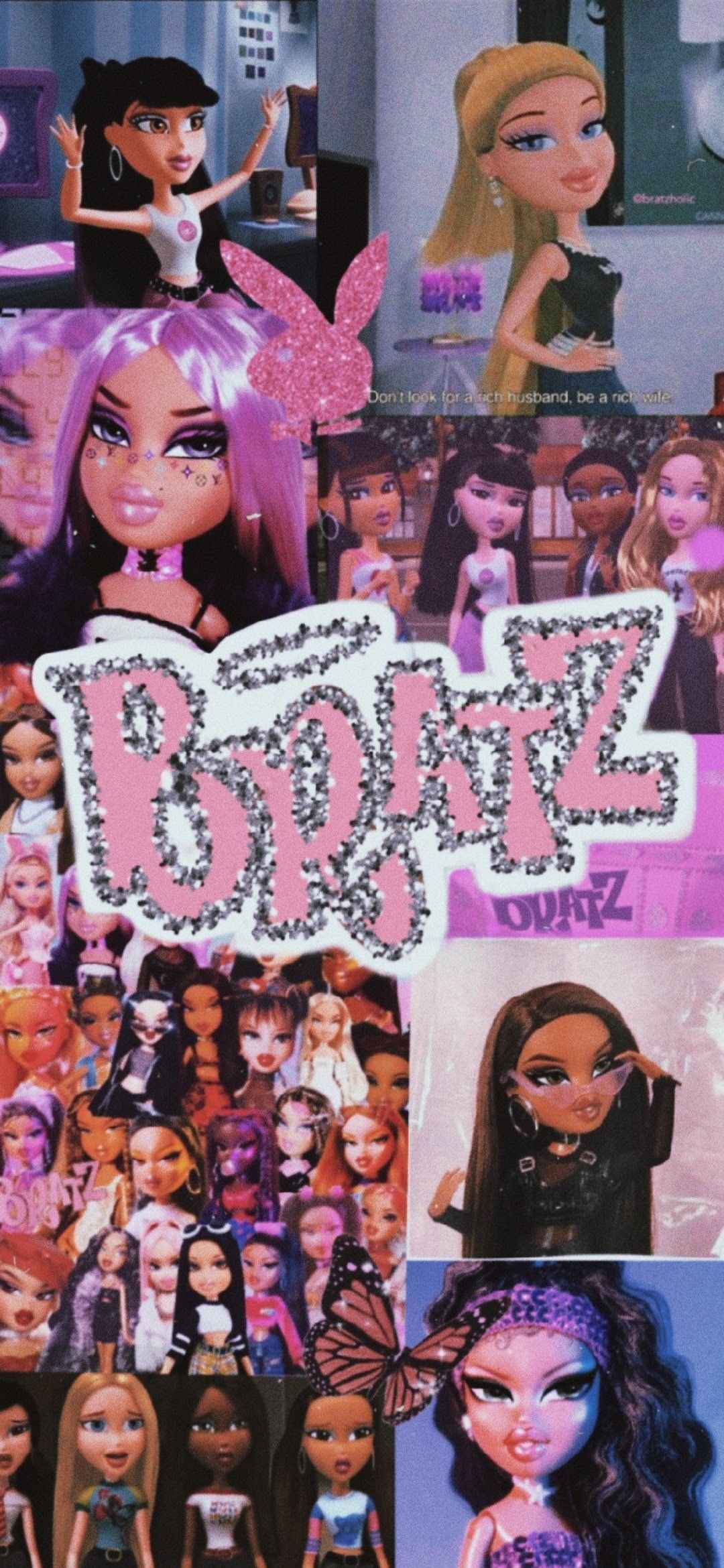 1080x2340 Bratz Dolls Lockscreen Wallpaper. Badass wallpaper iphone, Cute tumblr wallpaper, Bad girl wallpaper, Phone