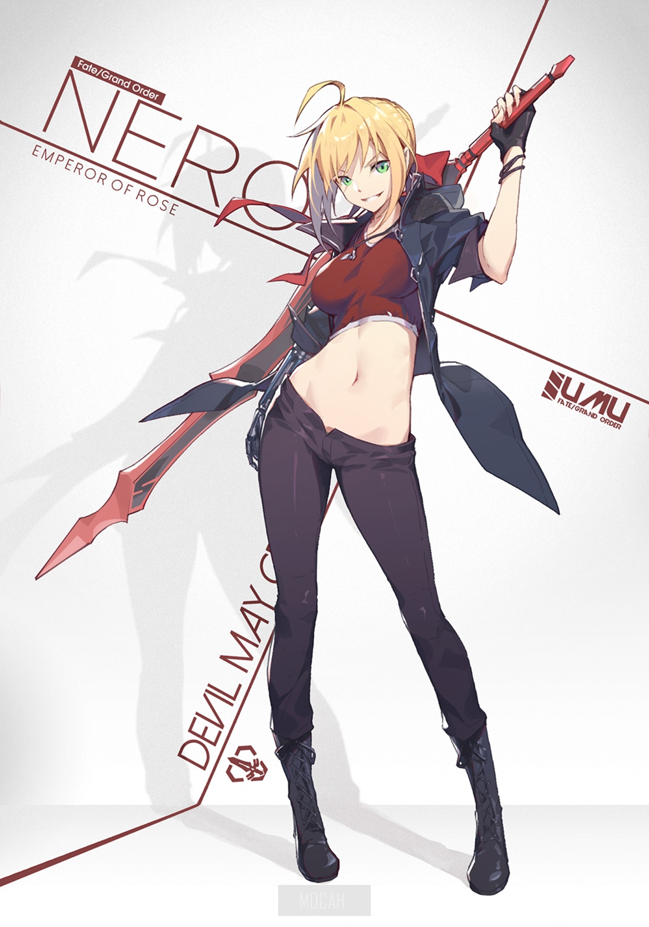 2100x3000 Anime Girl, Anime, Fate Grand Order, Nero Claudius, Saber Extra HD Download,, Phone